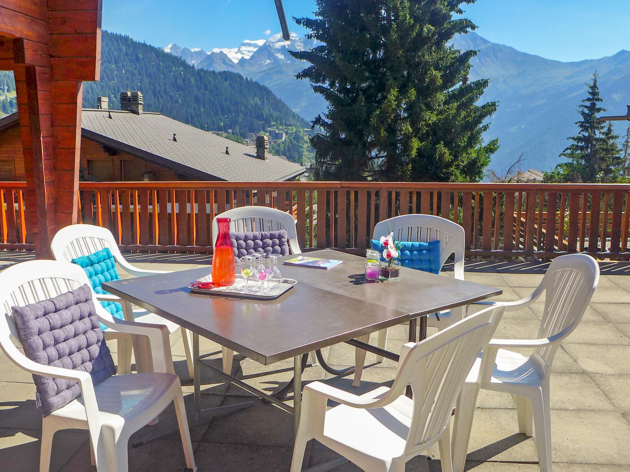 Foto 5 - Apartment mit 4 Schlafzimmern in Val de Bagnes mit terrasse und blick auf die berge