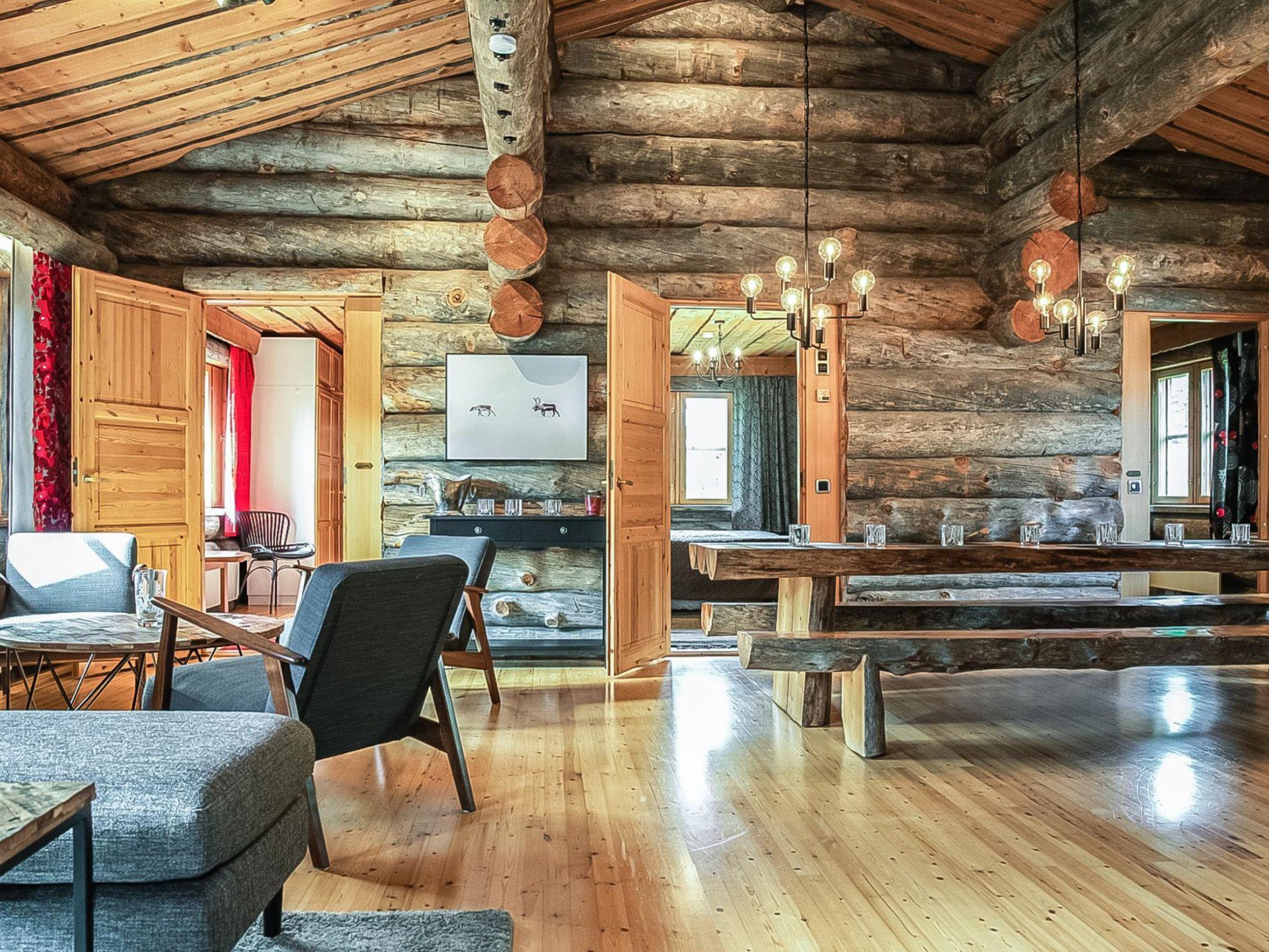 Foto 4 - Casa con 3 camere da letto a Kuusamo con sauna e vista sulle montagne