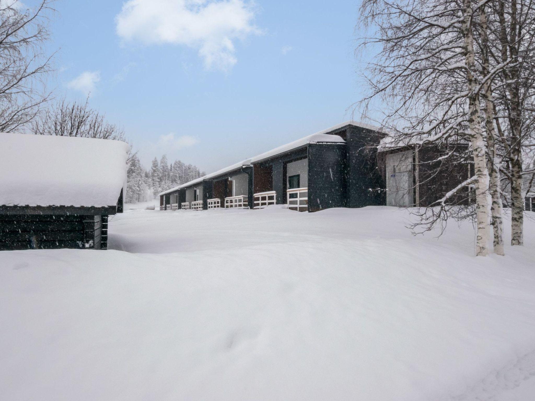 Foto 2 - Haus mit 2 Schlafzimmern in Puolanka mit sauna und blick auf die berge