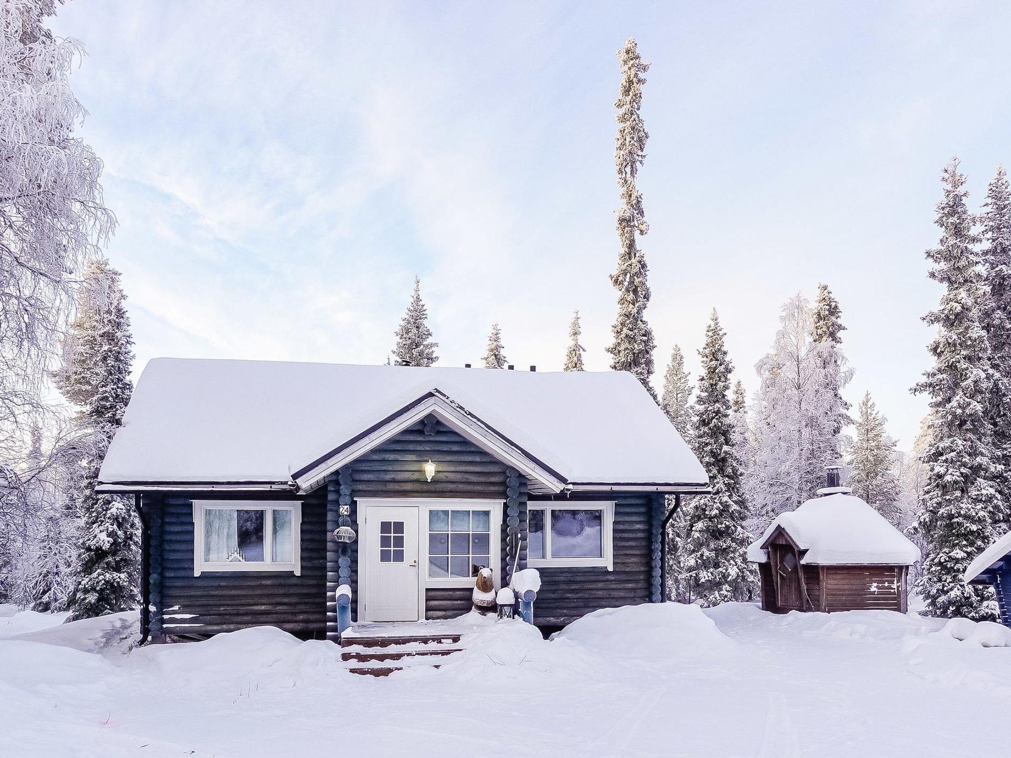 Foto 4 - Haus mit 1 Schlafzimmer in Salla mit sauna und blick auf die berge