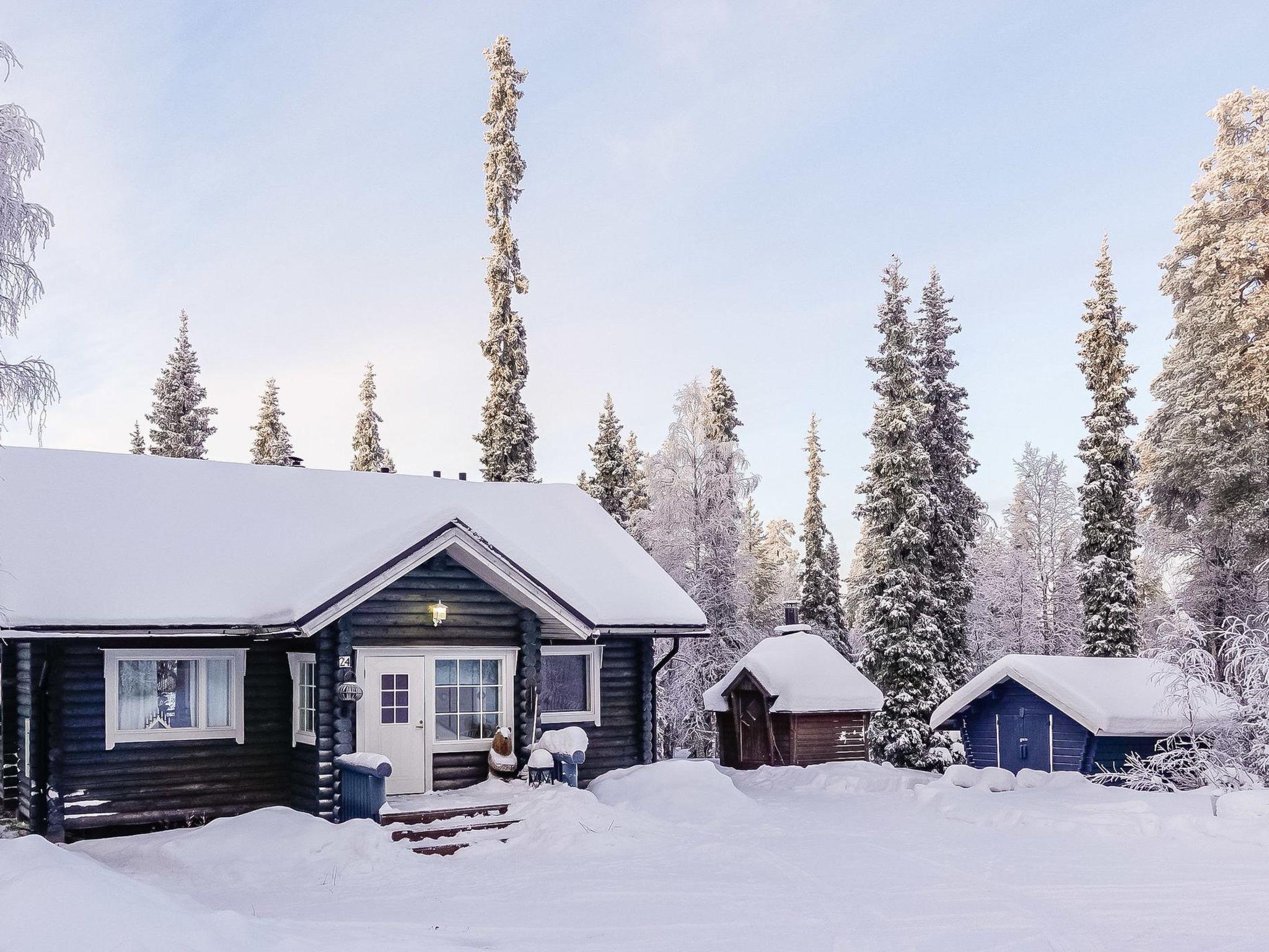 Foto 1 - Haus mit 1 Schlafzimmer in Salla mit sauna und blick auf die berge