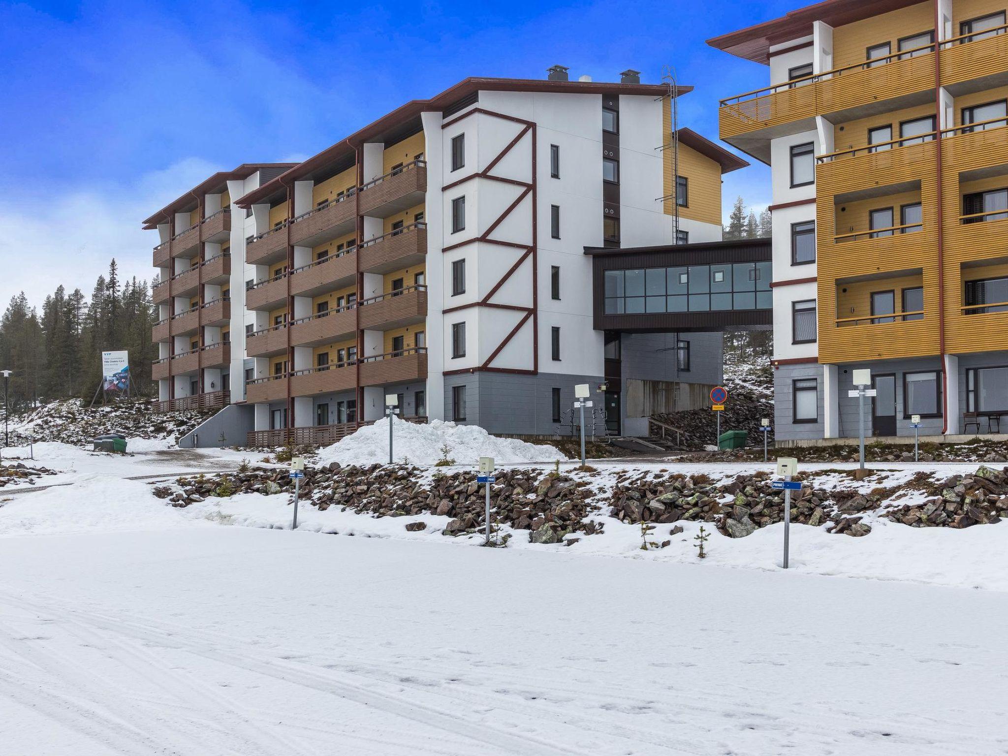 Foto 2 - Haus mit 1 Schlafzimmer in Kolari mit sauna und blick auf die berge