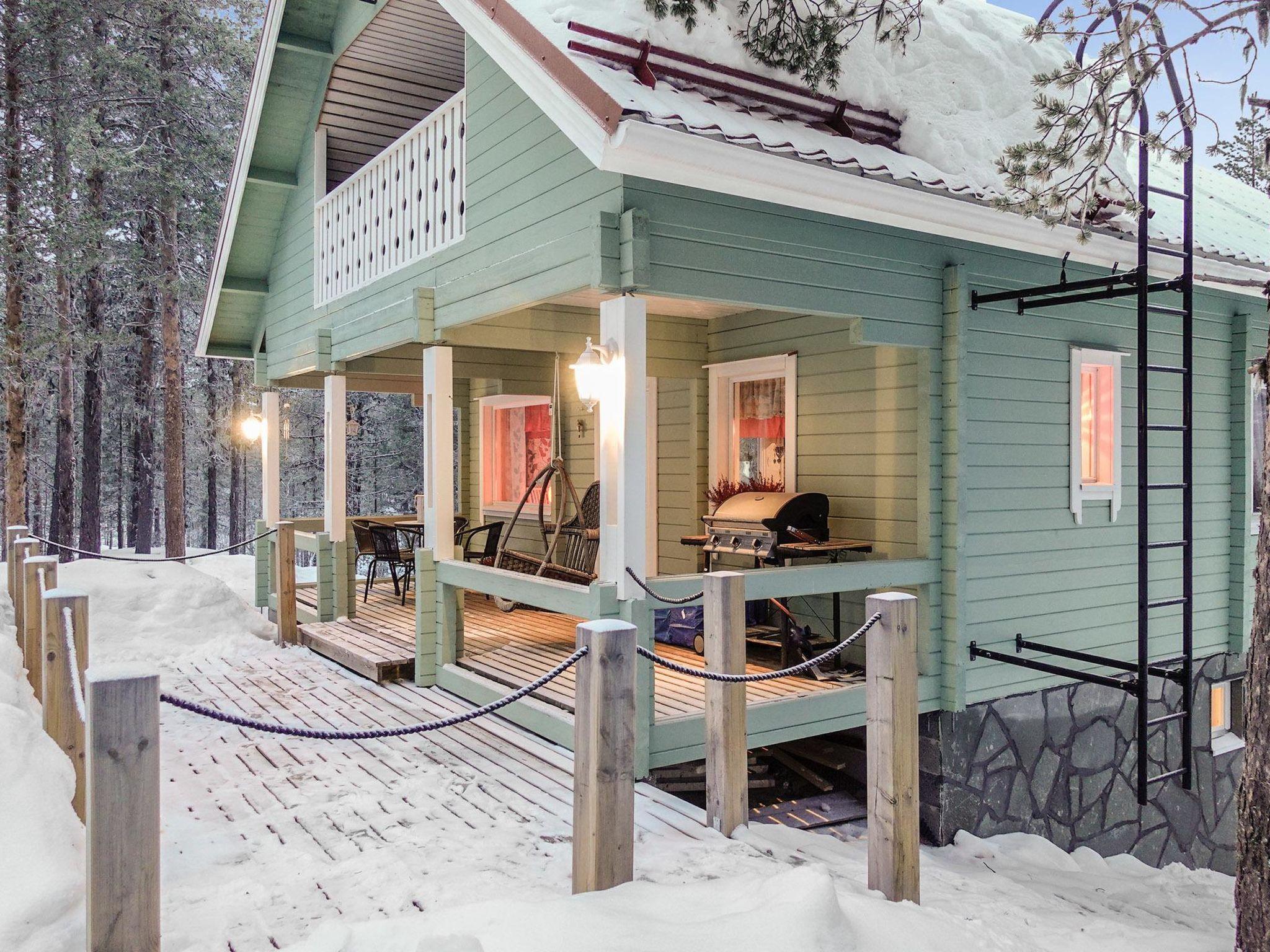 Foto 7 - Haus mit 2 Schlafzimmern in Enontekiö mit sauna und blick auf die berge