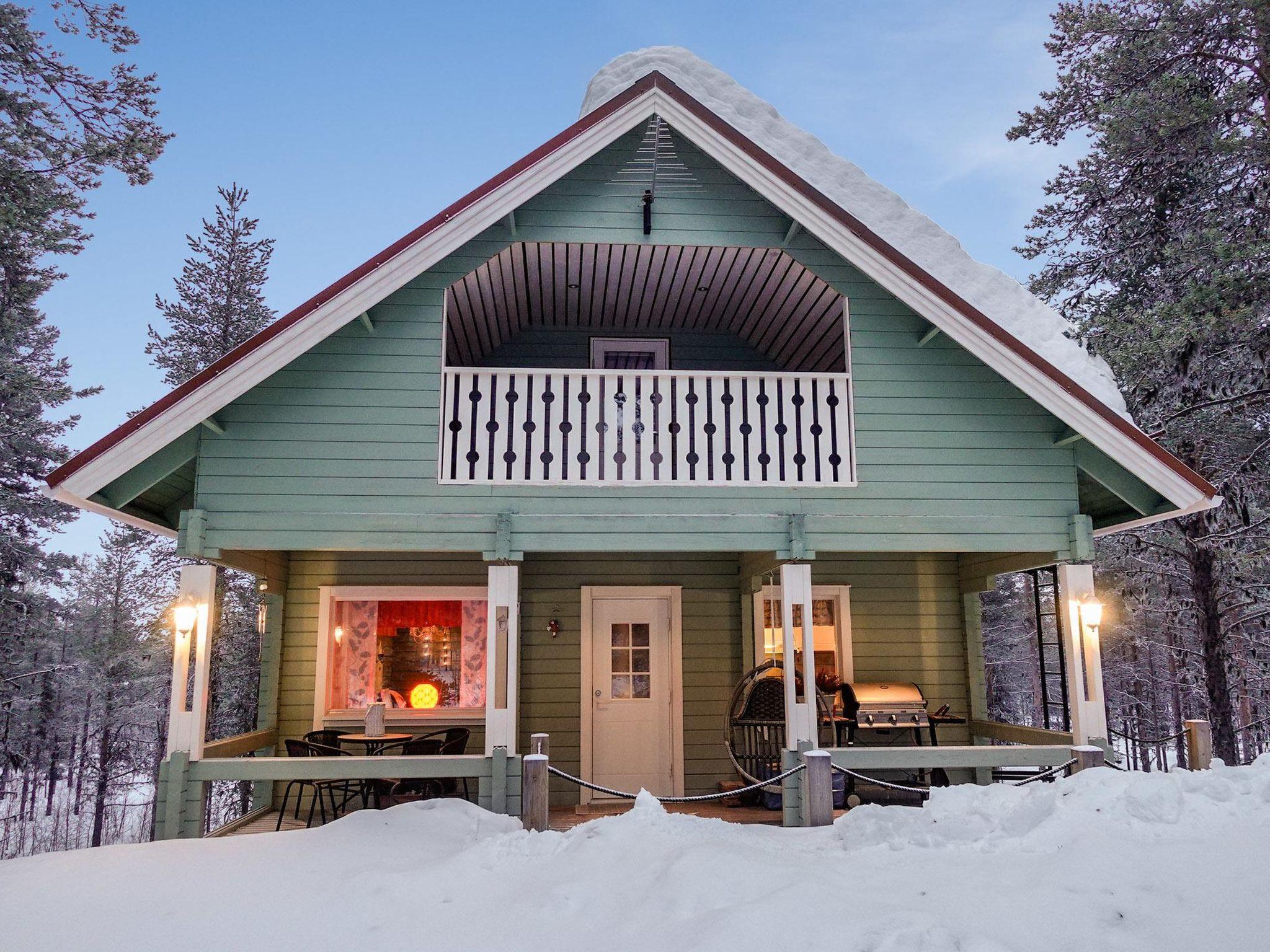 Foto 1 - Casa de 2 quartos em Enontekiö com sauna e vista para a montanha