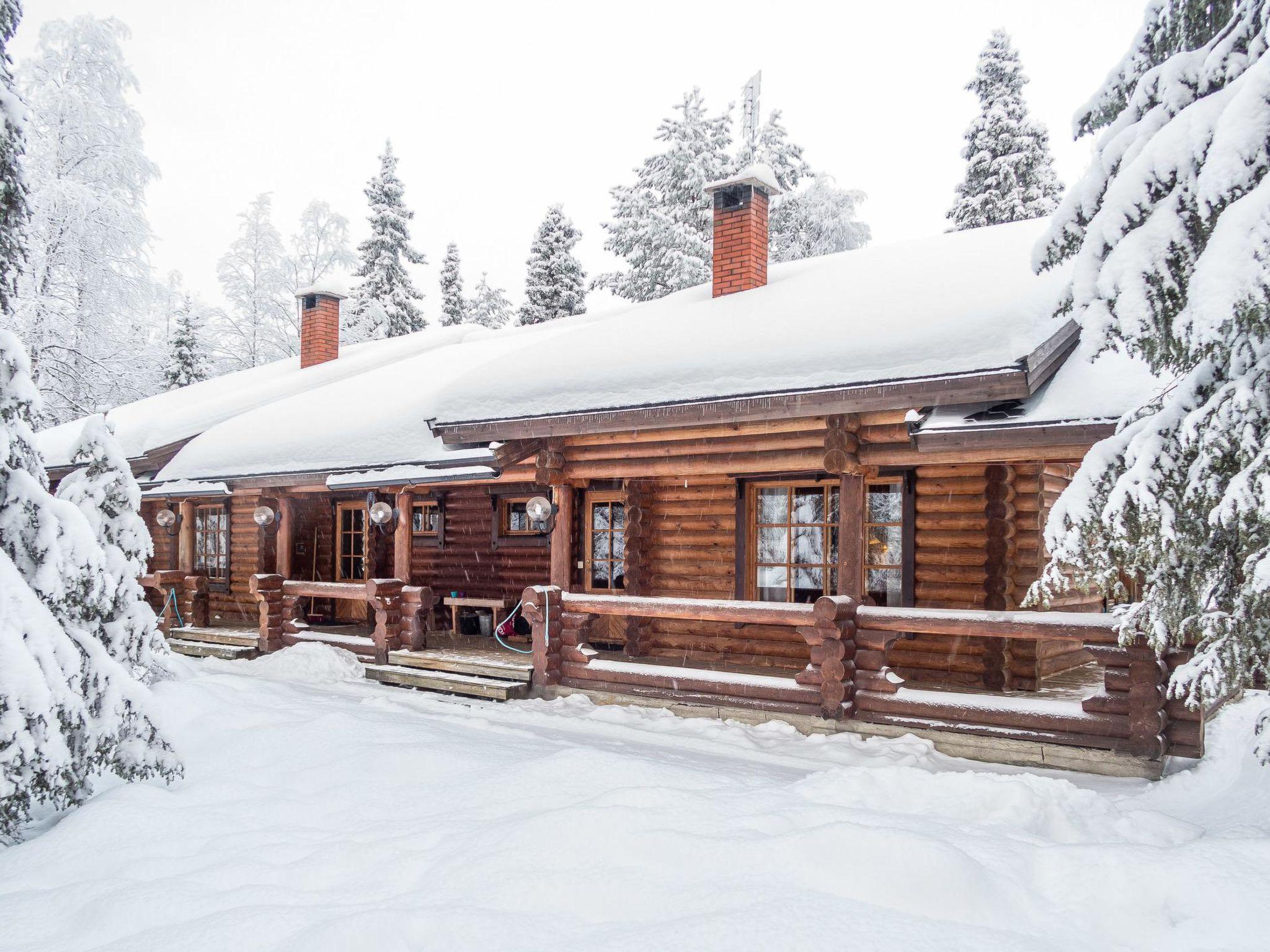 Foto 2 - Haus mit 2 Schlafzimmern in Kuusamo mit sauna und blick auf die berge