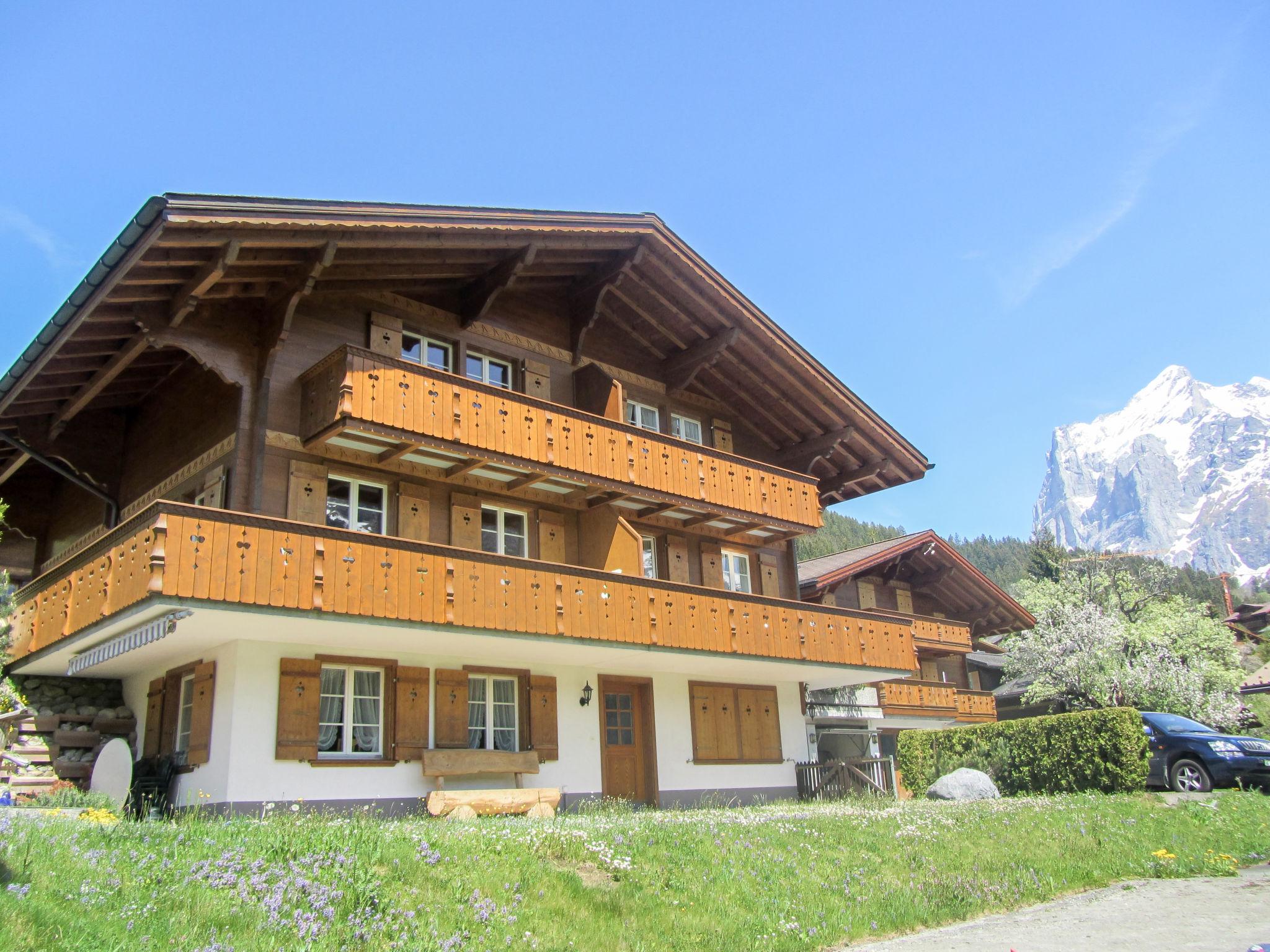 Photo 1 - Appartement de 2 chambres à Grindelwald avec jardin et terrasse