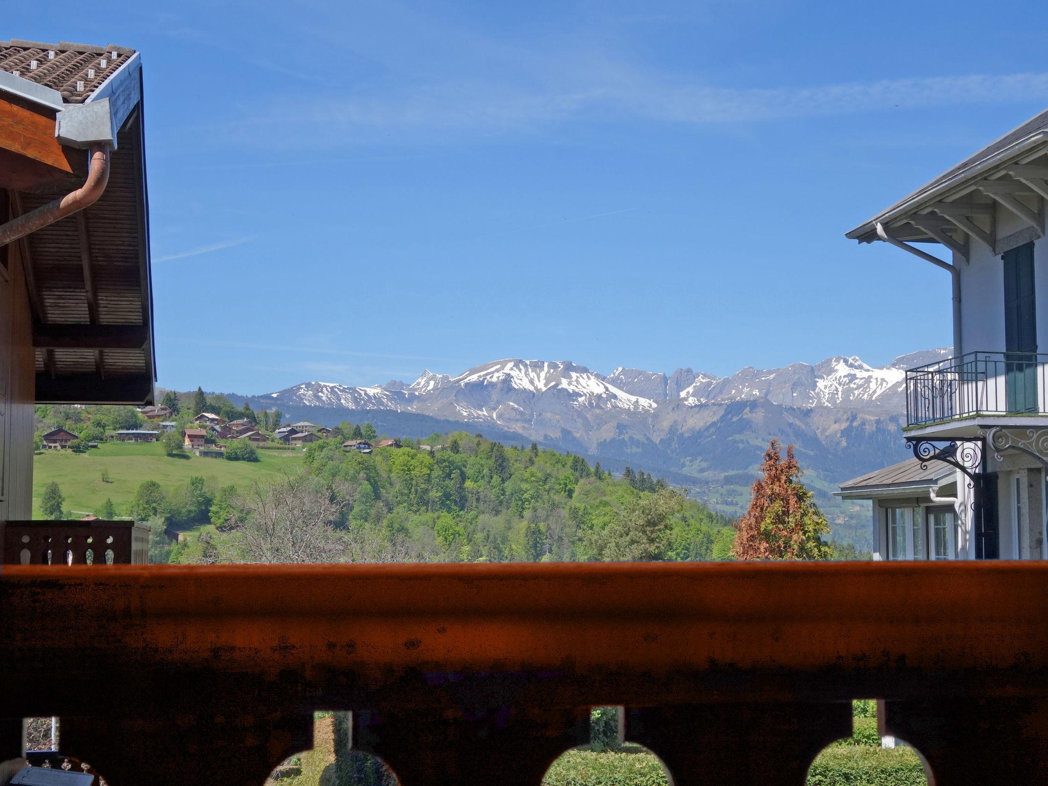 Foto 1 - Apartment mit 2 Schlafzimmern in Saint-Gervais-les-Bains mit blick auf die berge