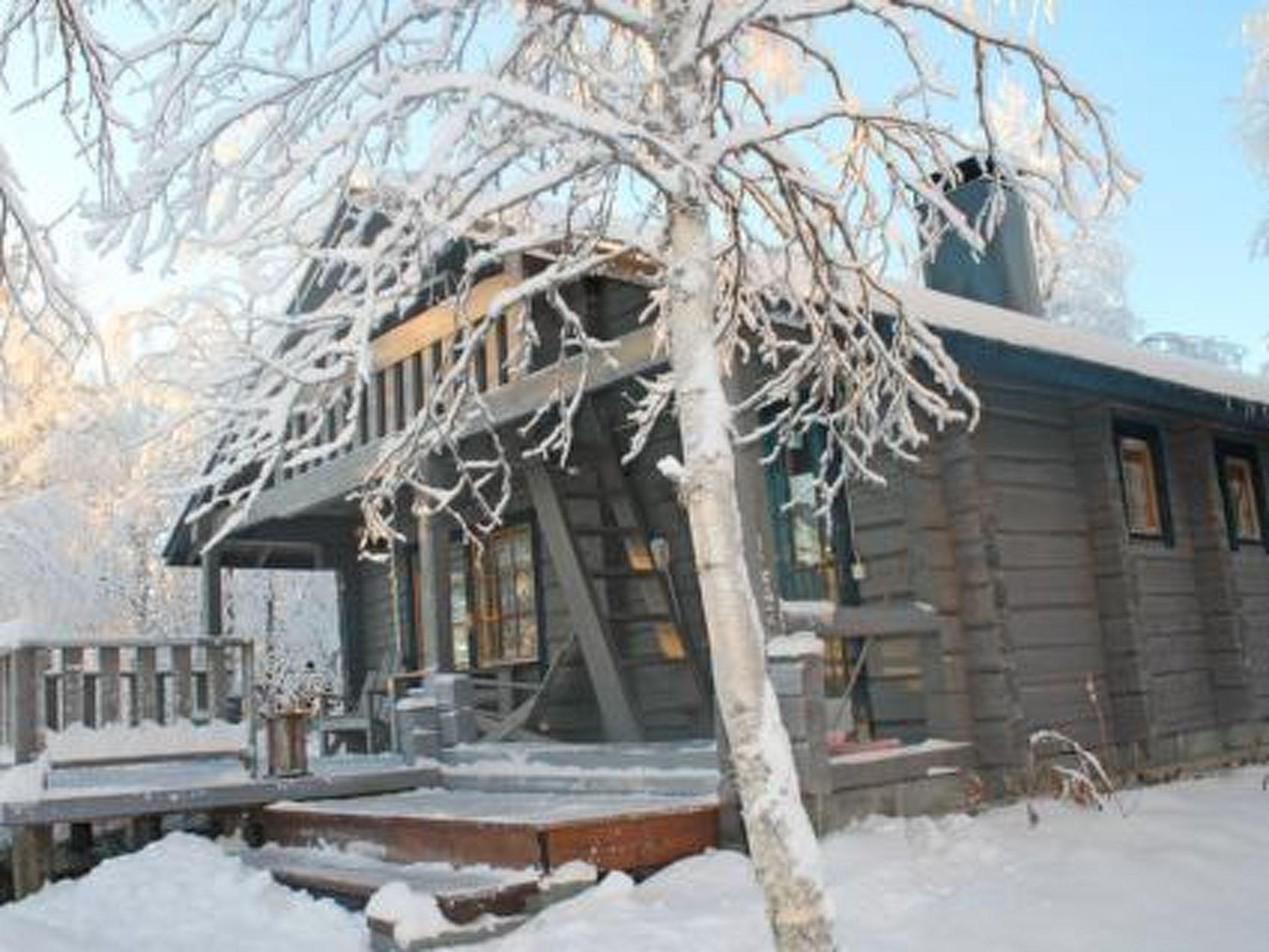 Foto 1 - Haus mit 1 Schlafzimmer in Kittilä mit sauna und blick auf die berge