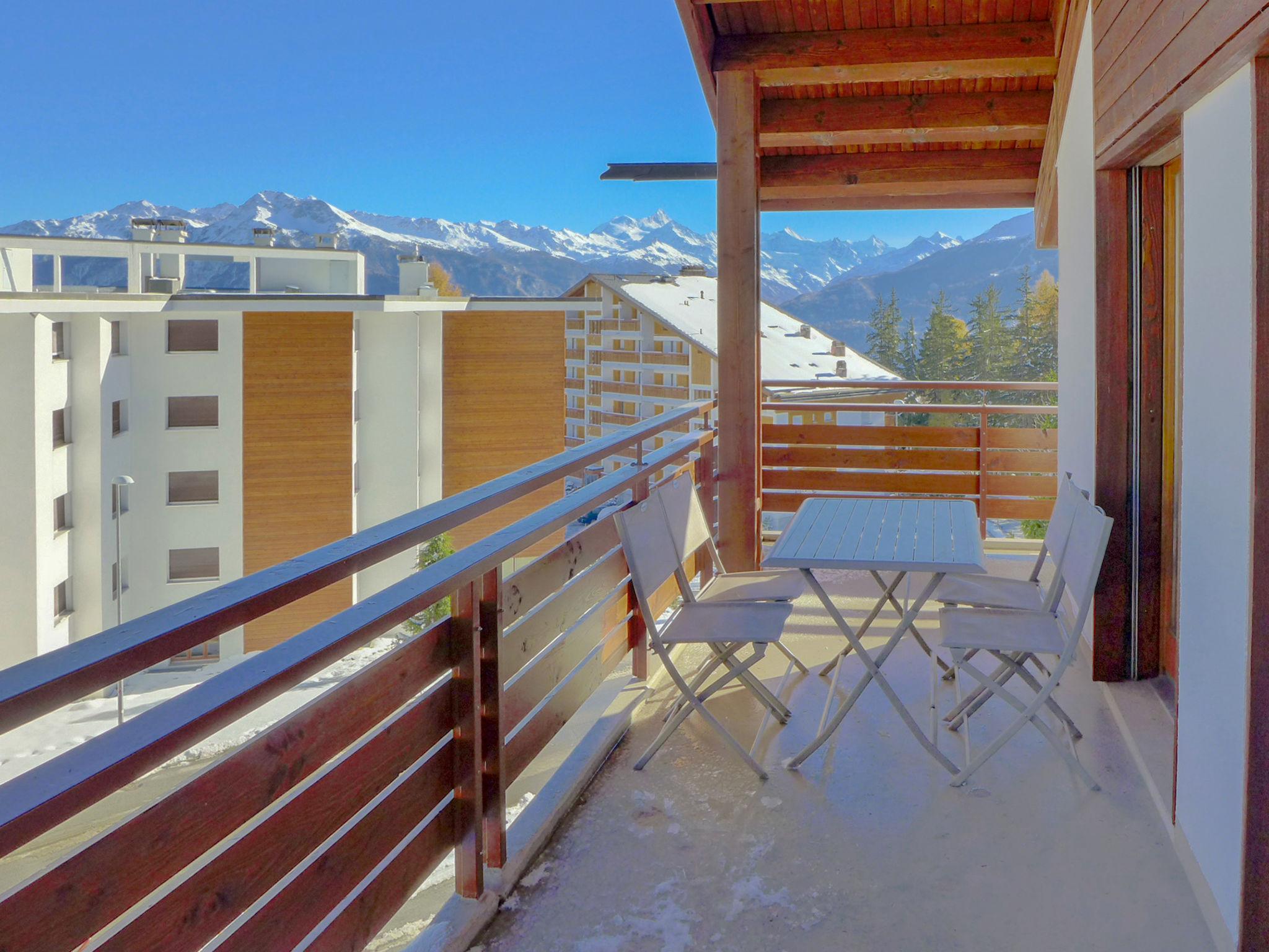 Foto 18 - Apartamento de 1 habitación en Crans-Montana con vistas a la montaña