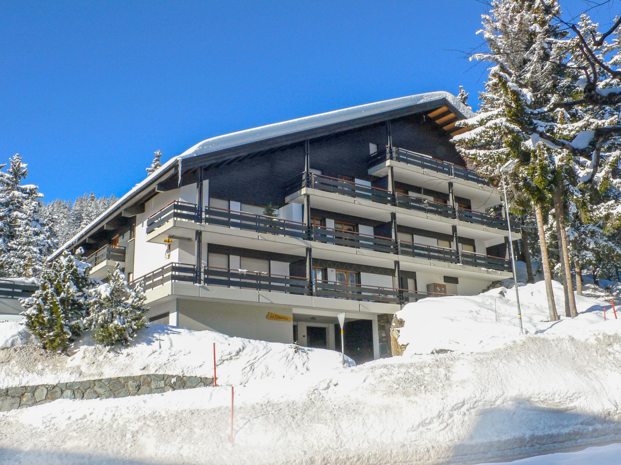 Foto 22 - Apartamento de 1 habitación en Crans-Montana con vistas a la montaña