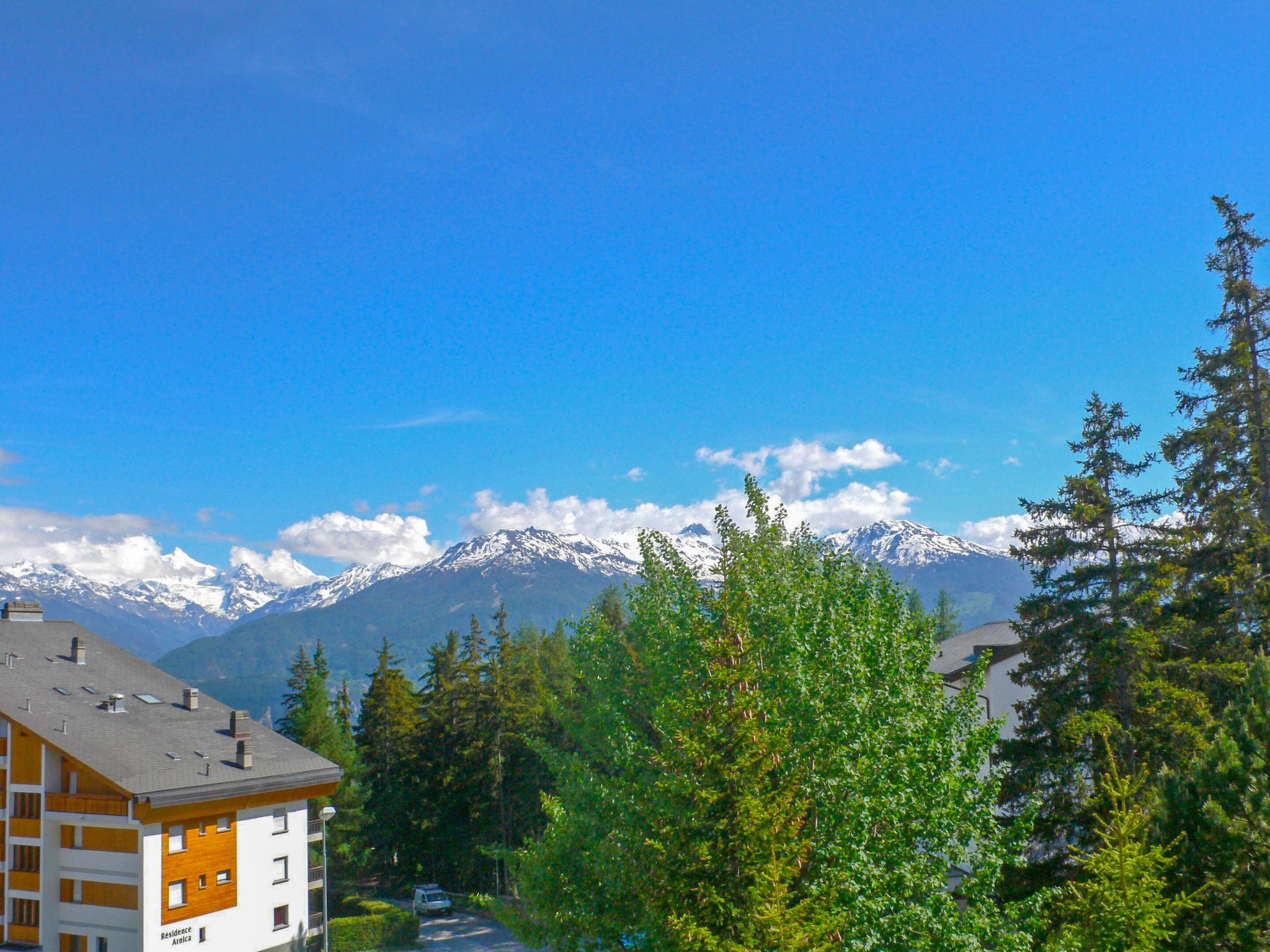 Photo 5 - Appartement de 1 chambre à Crans-Montana avec vues sur la montagne