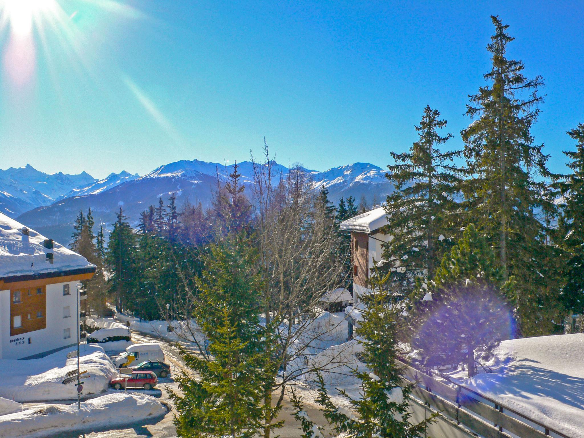 Foto 20 - Apartamento de 1 habitación en Crans-Montana con vistas a la montaña