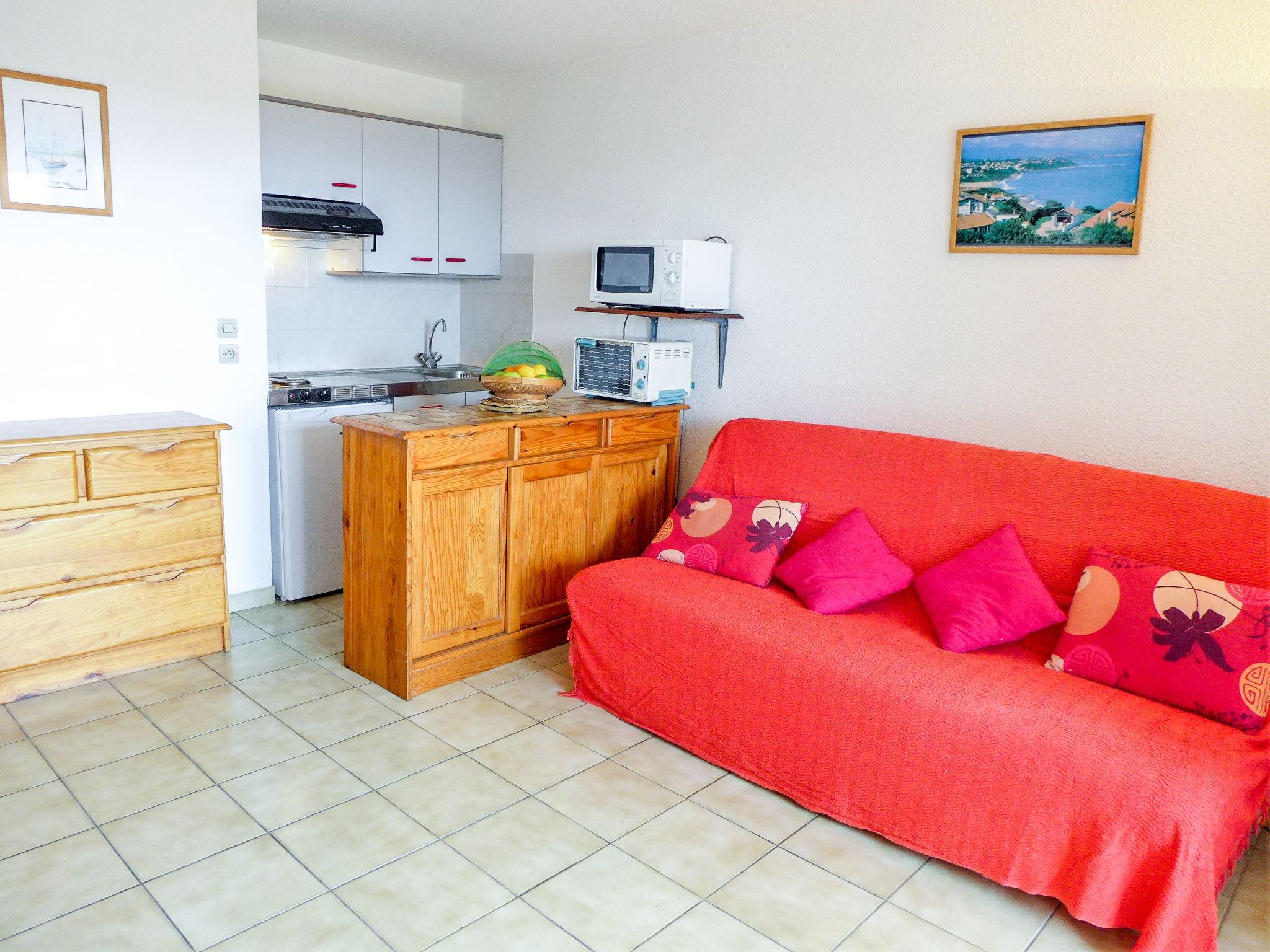 Foto 6 - Apartamento de 1 habitación en Bidart con piscina y vistas al mar