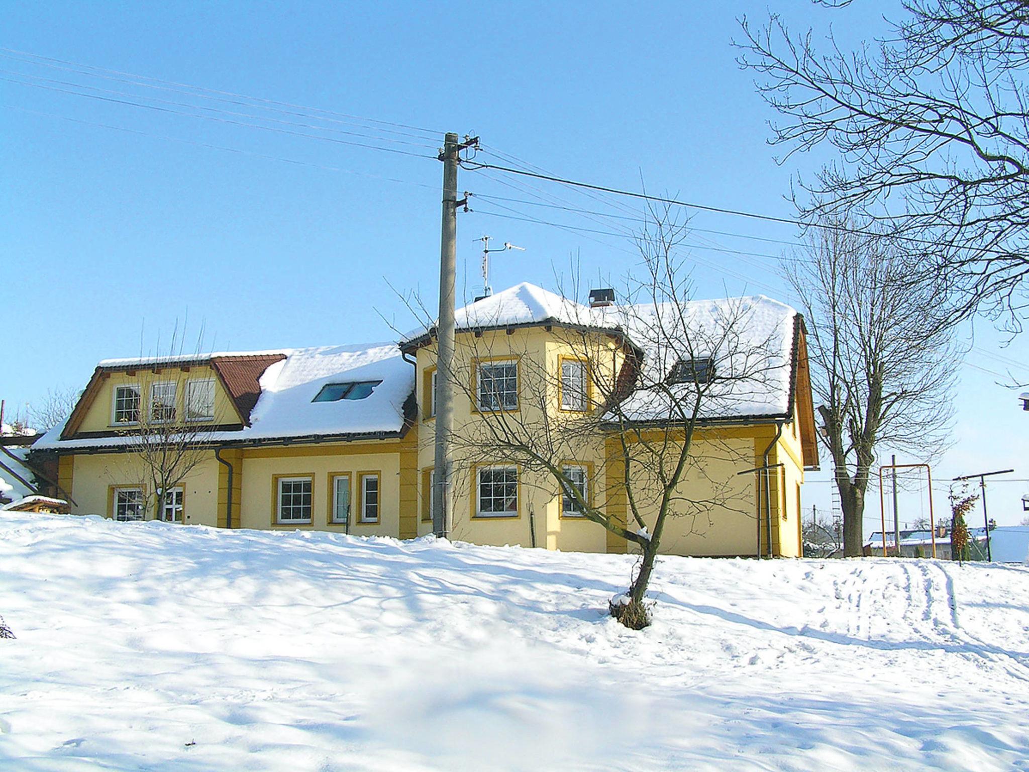 Foto 27 - Appartamento con 2 camere da letto a Dolní Kalná con piscina privata e giardino