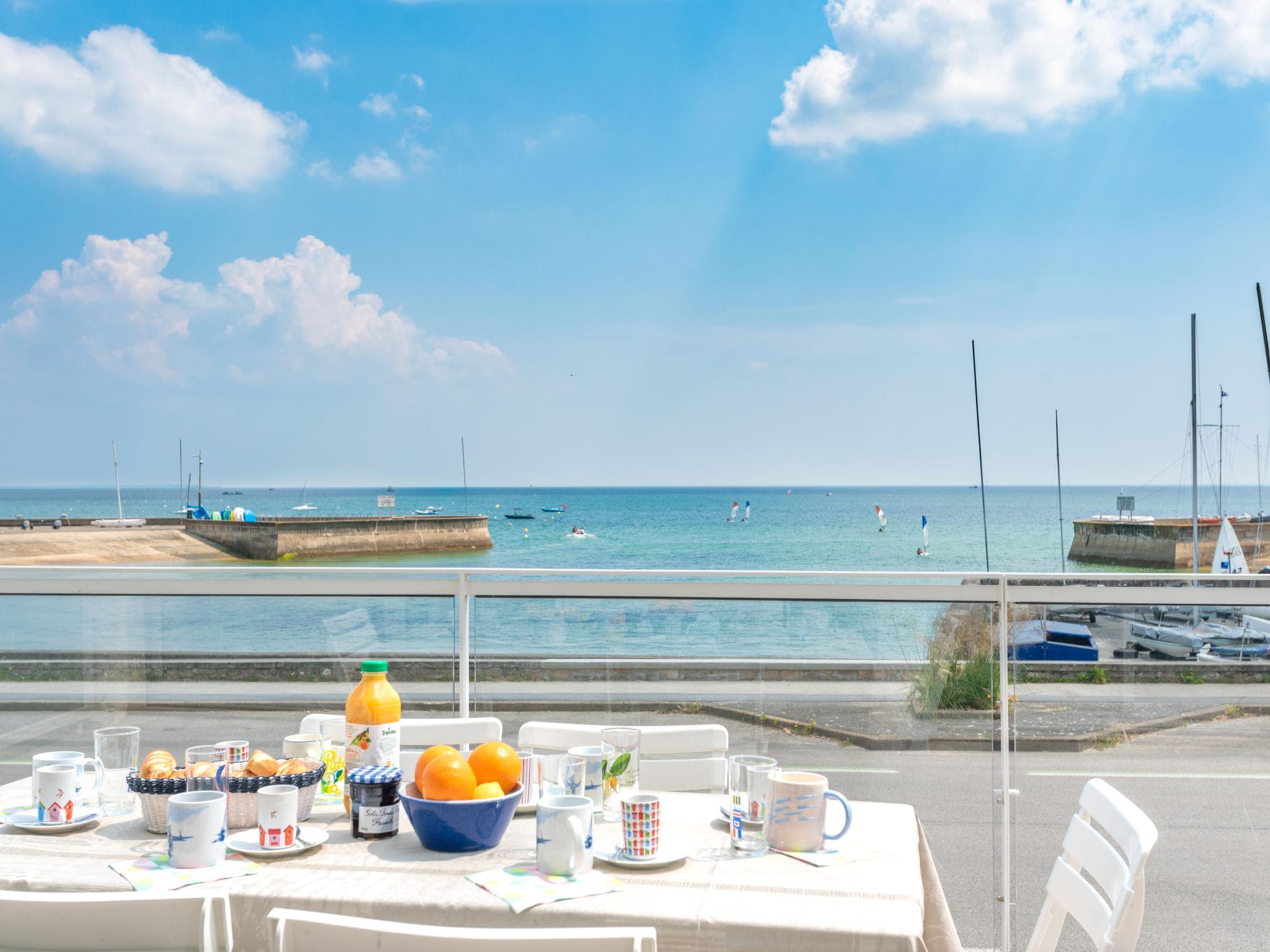 Photo 1 - Appartement de 2 chambres à Carnac avec terrasse et vues à la mer