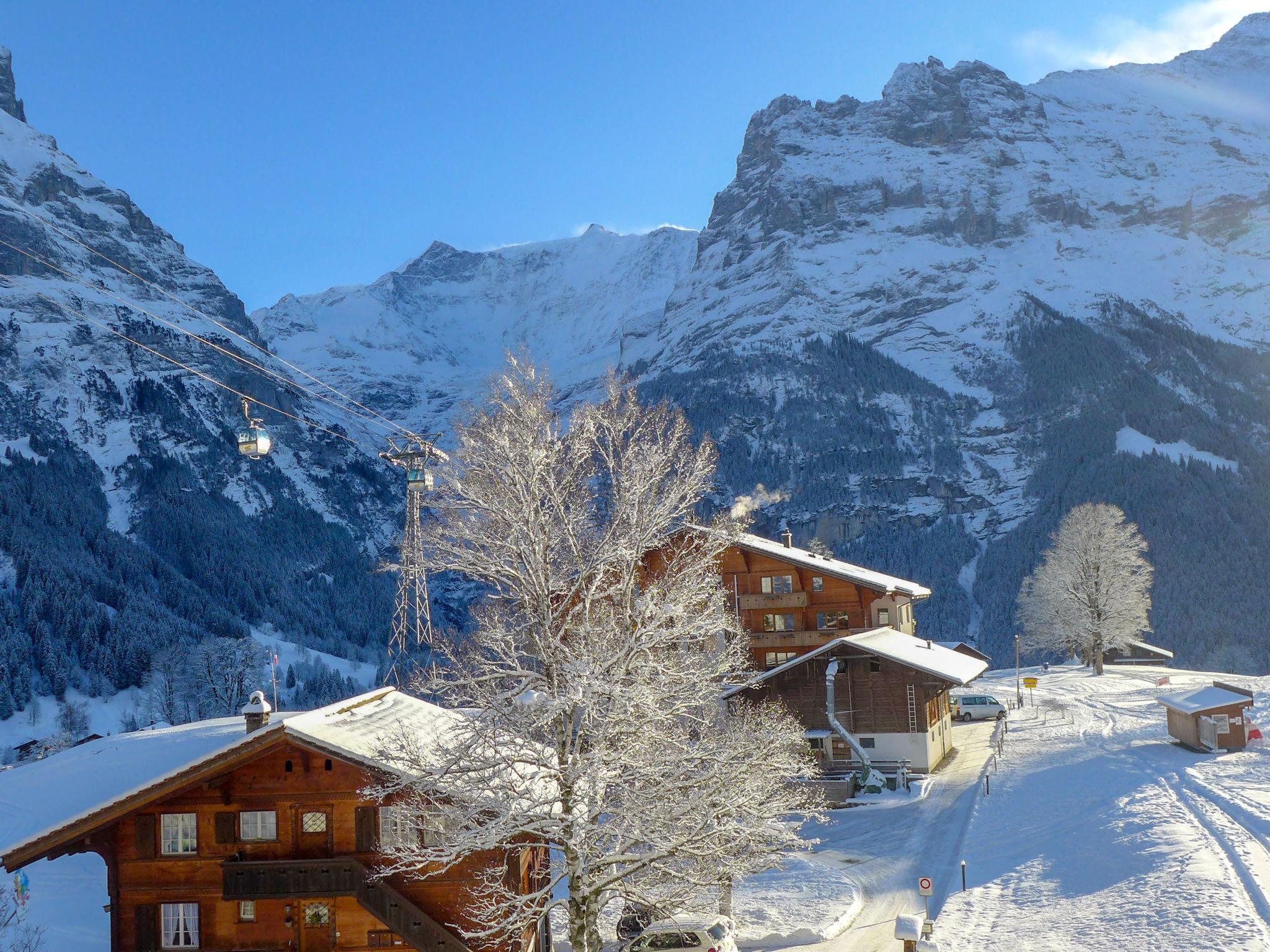 Foto 23 - Apartment mit 3 Schlafzimmern in Grindelwald mit blick auf die berge