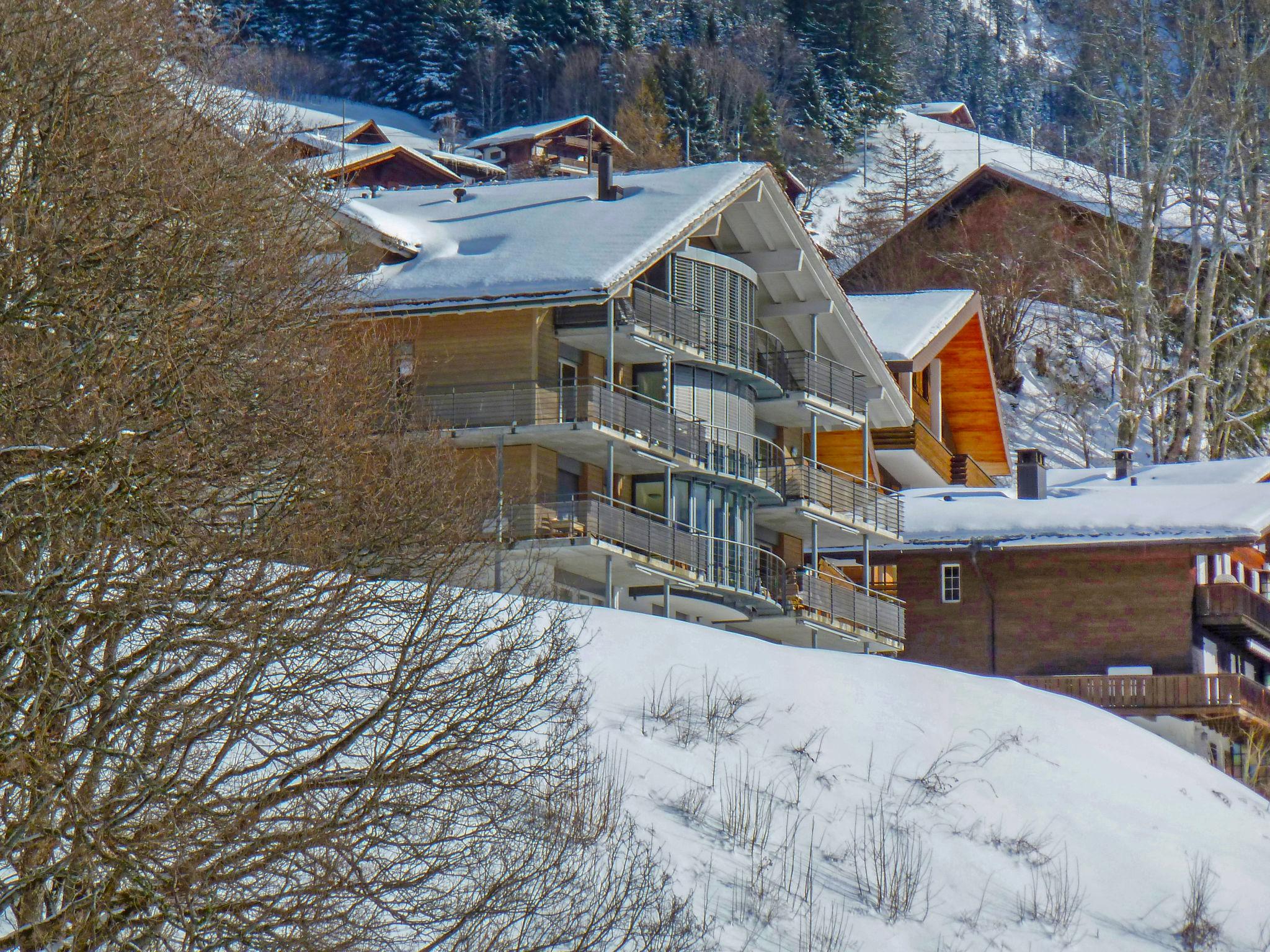 Foto 14 - Apartamento em Lauterbrunnen com jardim e vista para a montanha