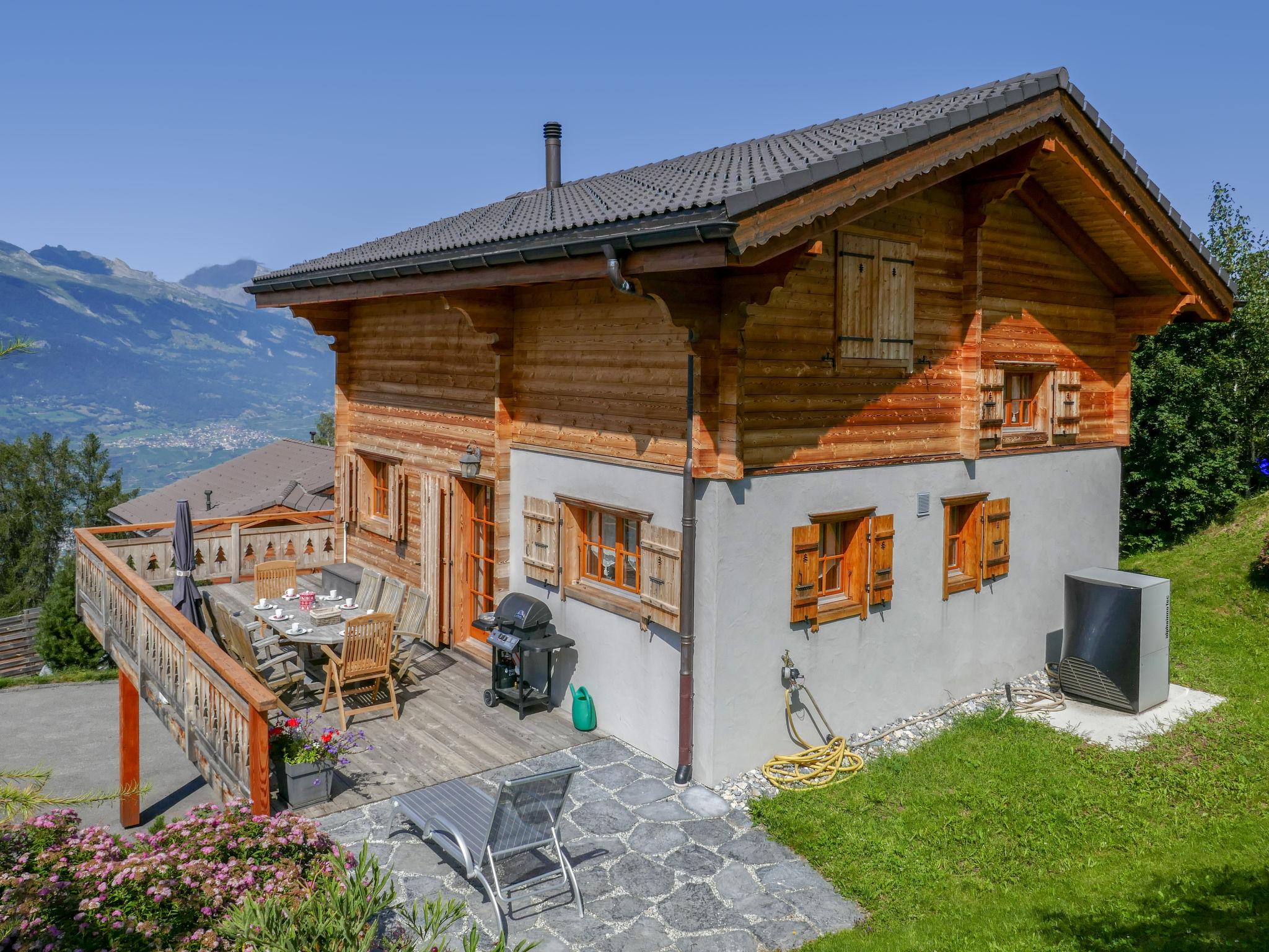 Foto 4 - Casa de 3 quartos em Nendaz com jardim e terraço