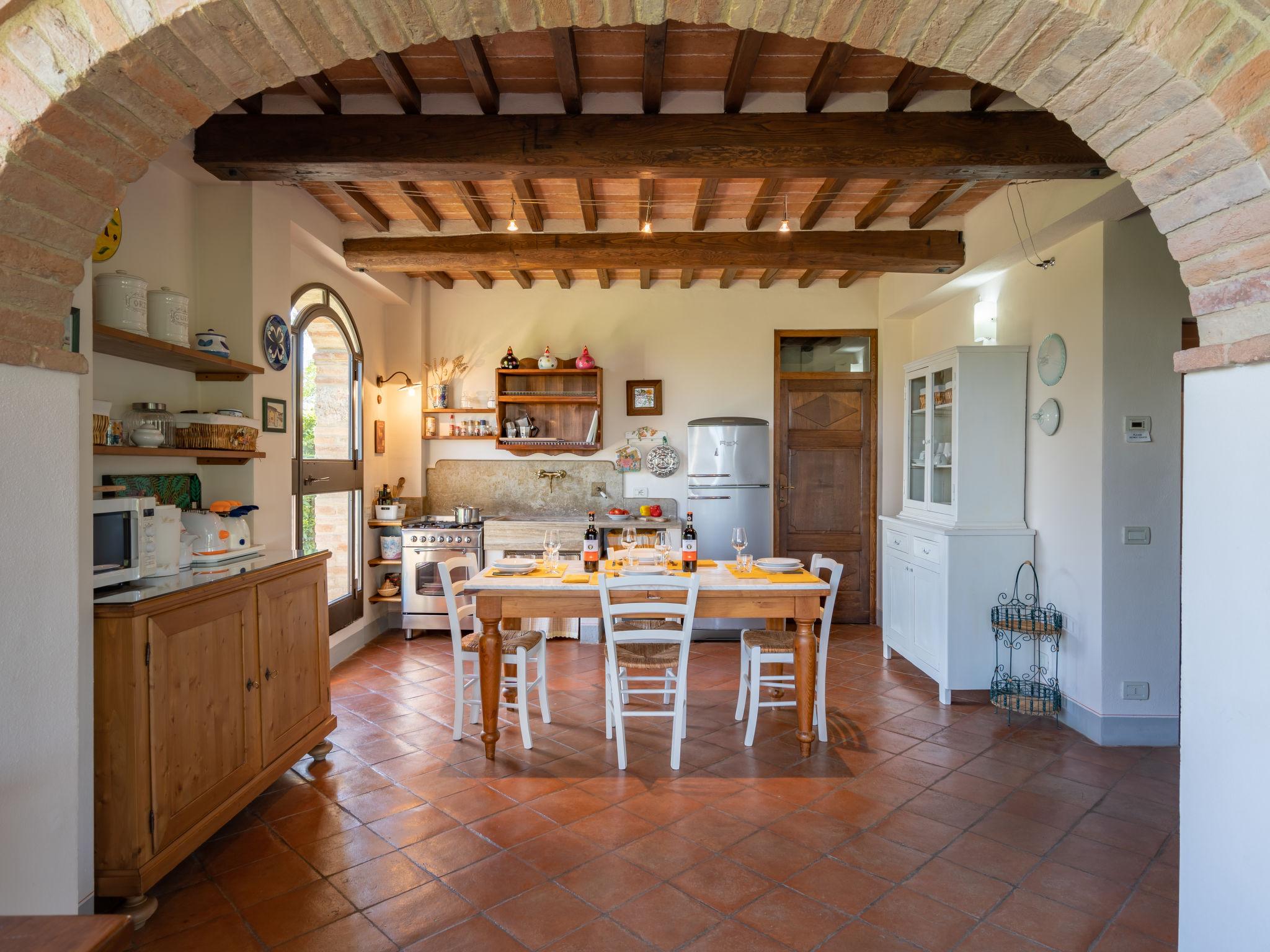 Foto 5 - Casa de 3 quartos em San Gimignano com piscina privada e jardim