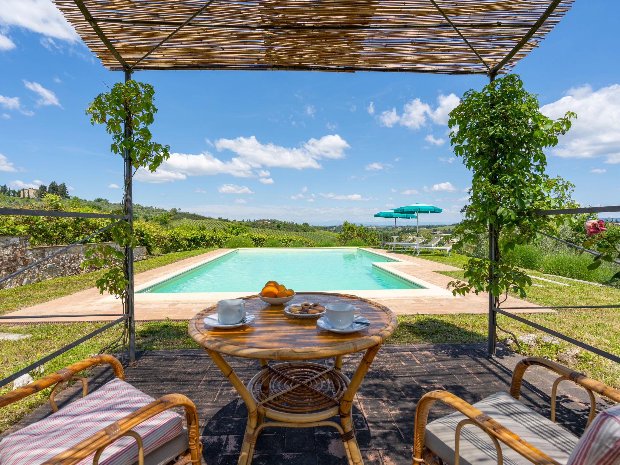 Foto 3 - Casa con 3 camere da letto a San Gimignano con piscina privata e giardino