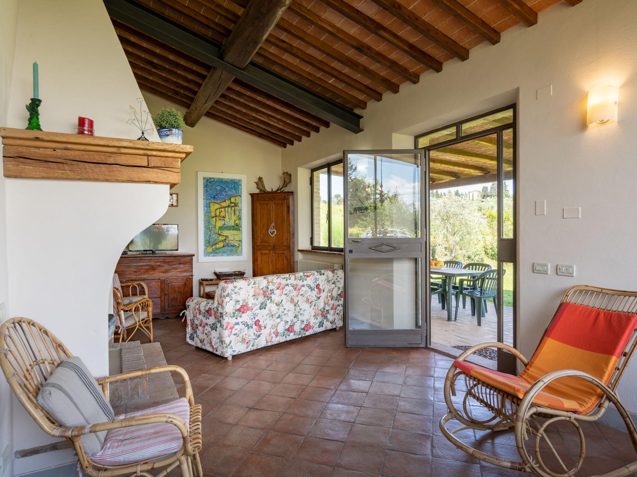 Foto 4 - Casa de 3 habitaciones en San Gimignano con piscina privada y jardín