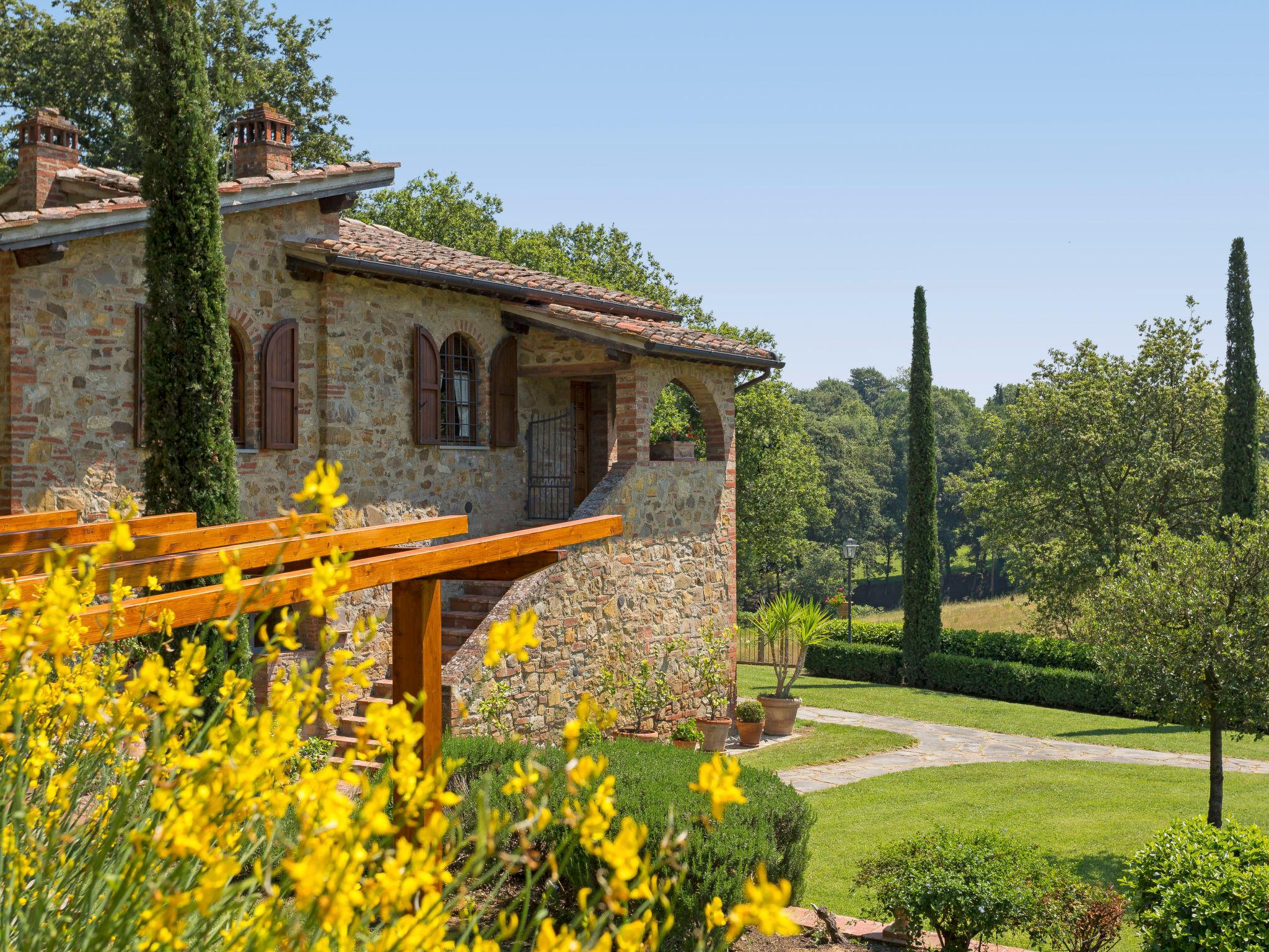 Foto 45 - Casa con 5 camere da letto a Lucignano con piscina privata e giardino