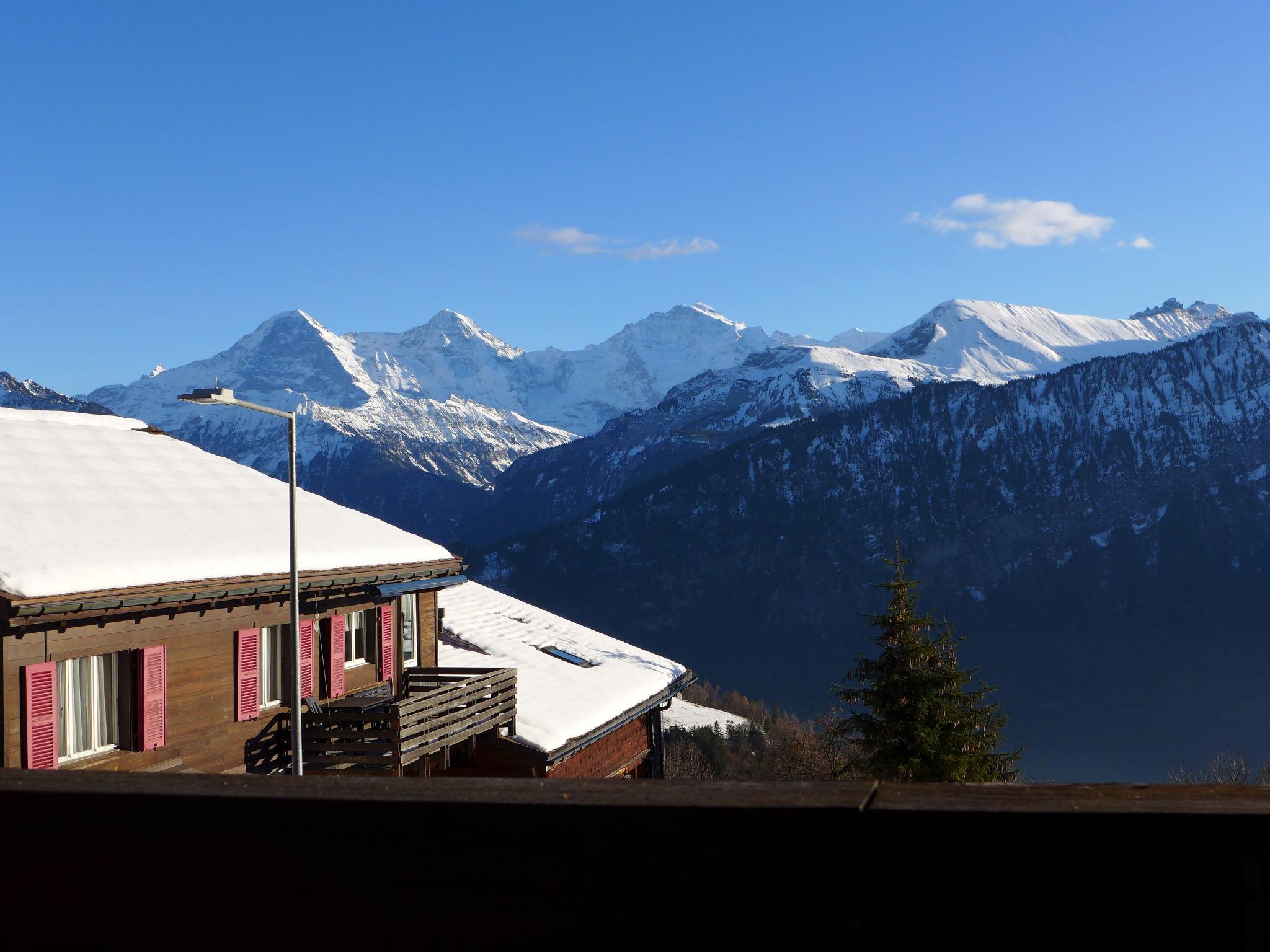 Foto 26 - Apartamento de 3 habitaciones en Beatenberg con vistas a la montaña