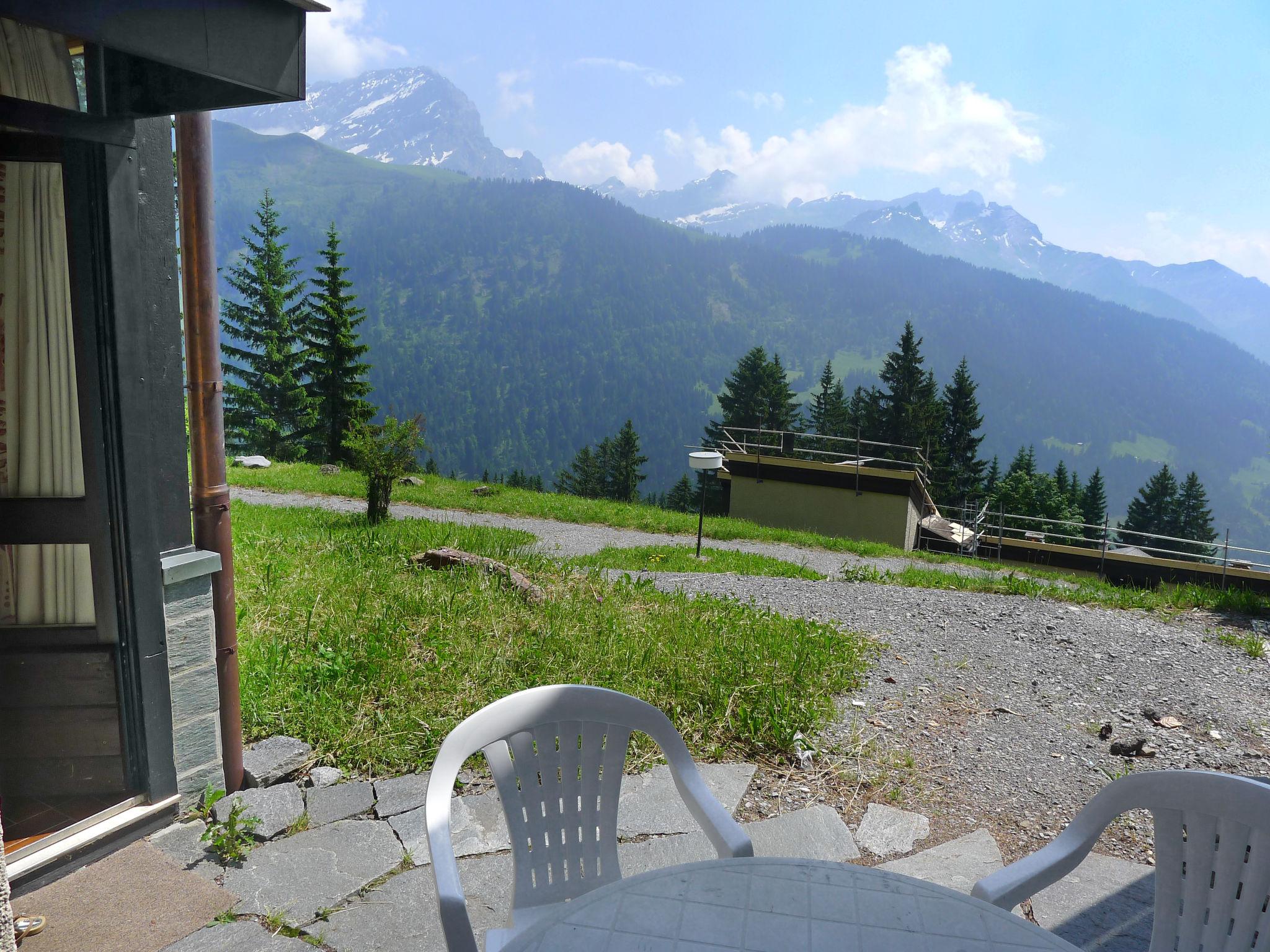 Foto 5 - Appartamento con 2 camere da letto a Gryon con terrazza e vista sulle montagne