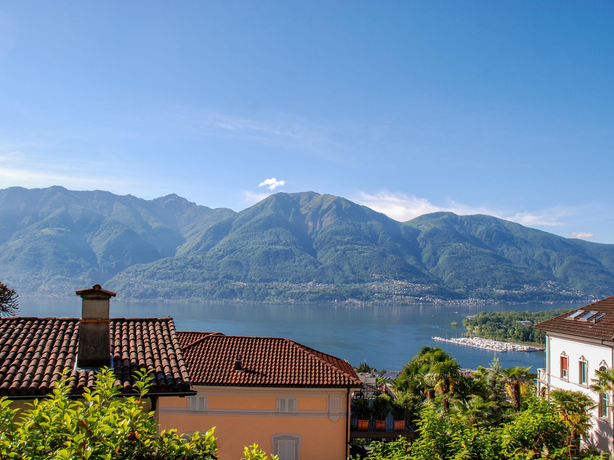 Foto 30 - Appartamento con 2 camere da letto a Orselina con giardino e terrazza