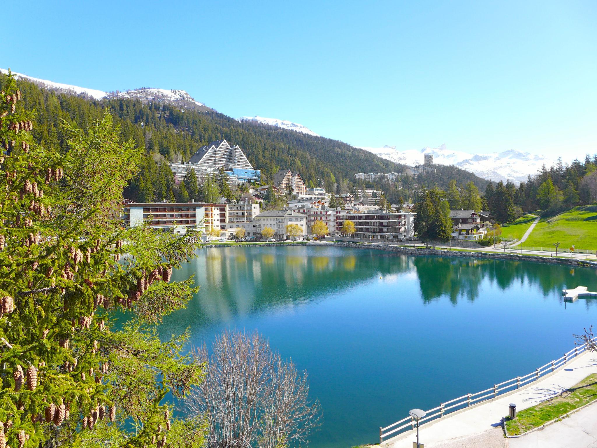 Photo 21 - Appartement de 1 chambre à Crans-Montana avec piscine et vues sur la montagne