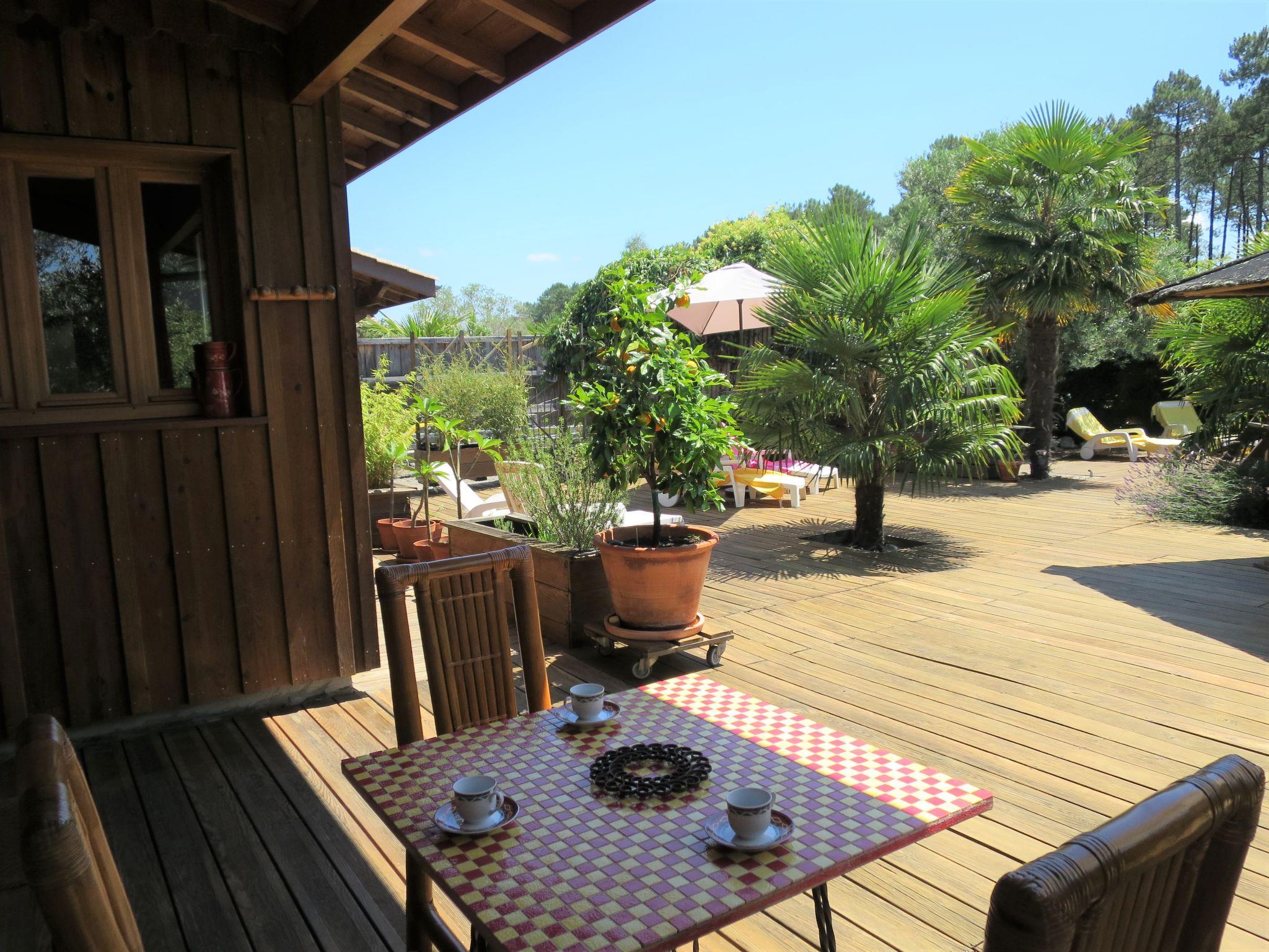 Photo 10 - Maison de 3 chambres à Le Porge avec piscine privée et vues à la mer