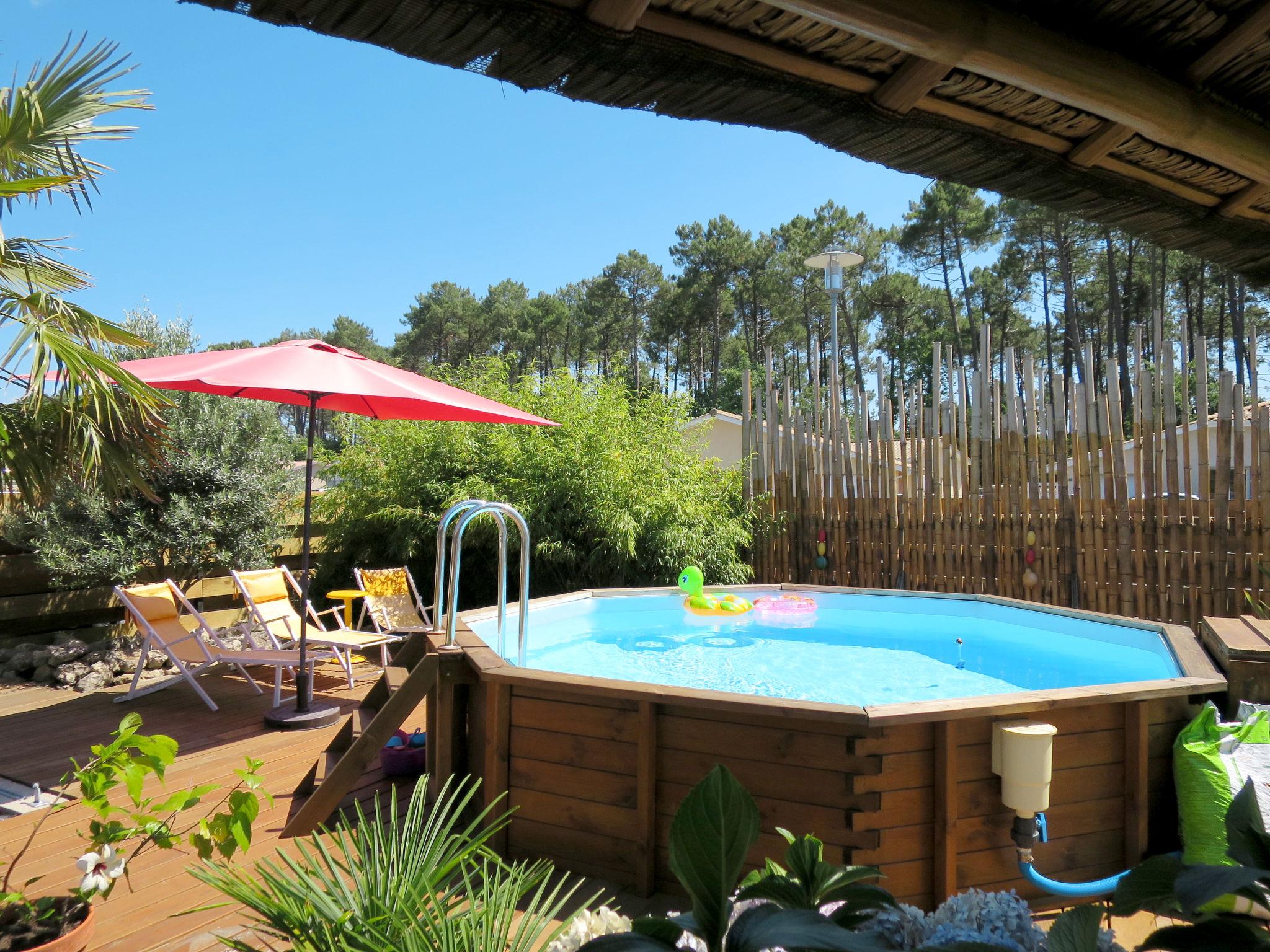 Photo 23 - Maison de 3 chambres à Le Porge avec piscine privée et vues à la mer