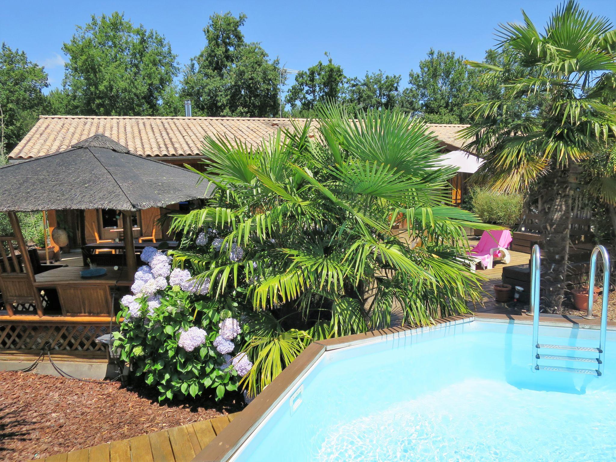 Photo 26 - Maison de 3 chambres à Le Porge avec piscine privée et vues à la mer