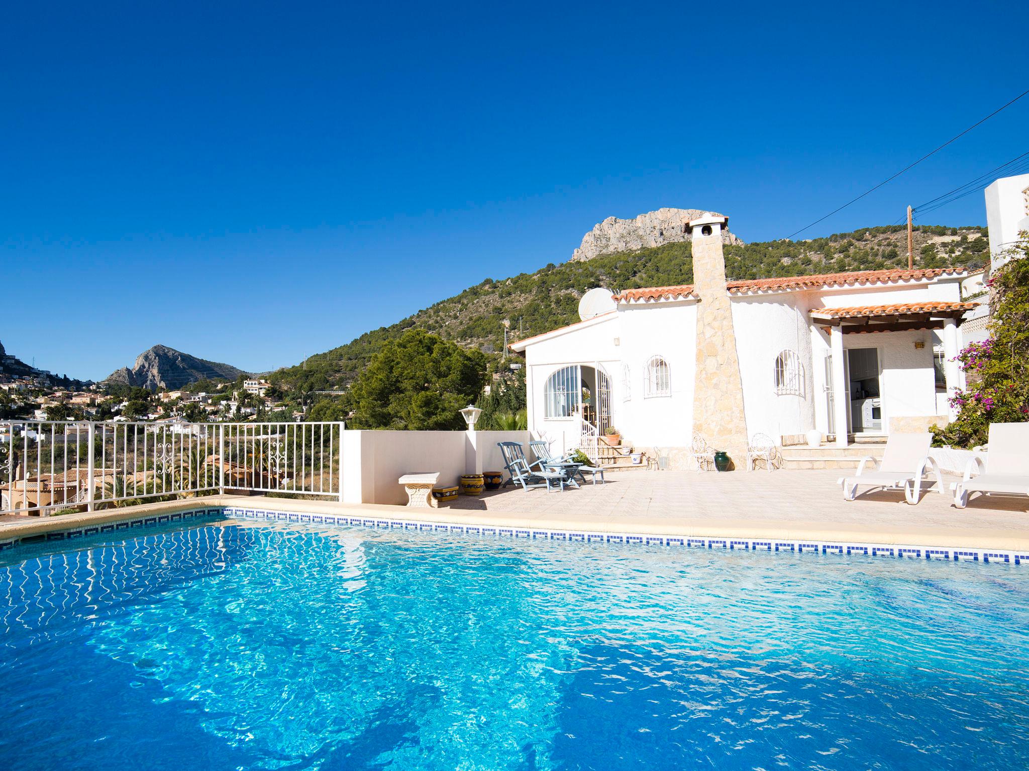 Foto 17 - Casa de 3 habitaciones en Calpe con piscina privada y vistas al mar