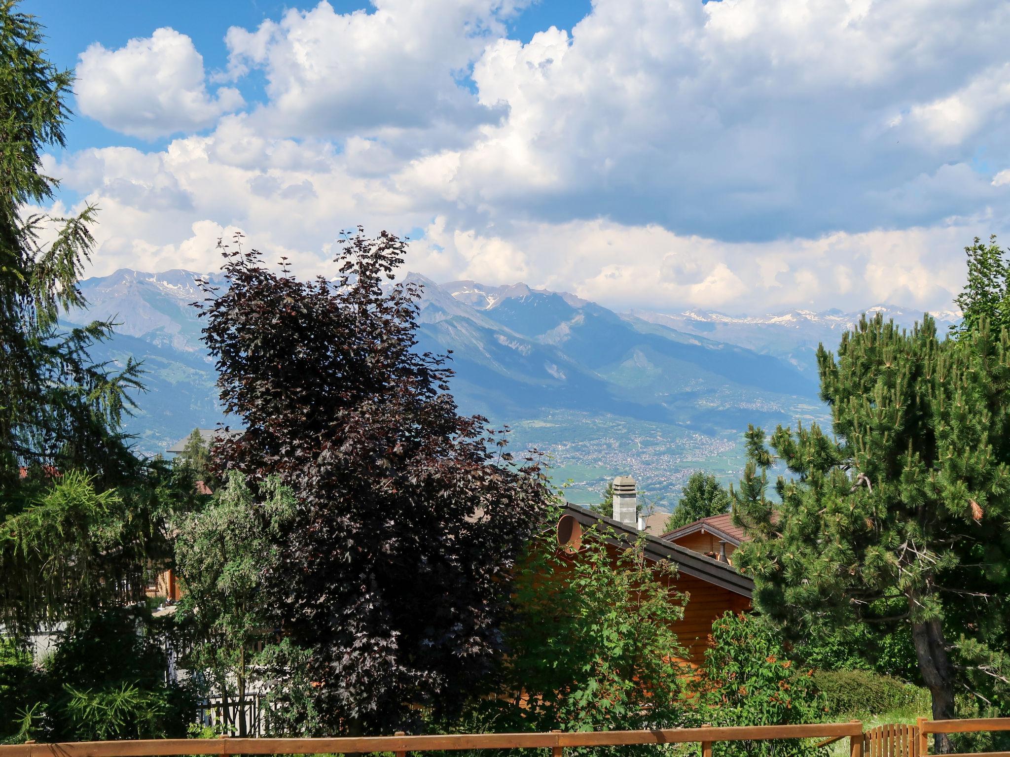 Foto 8 - Casa de 3 habitaciones en Nendaz con jardín y vistas a la montaña