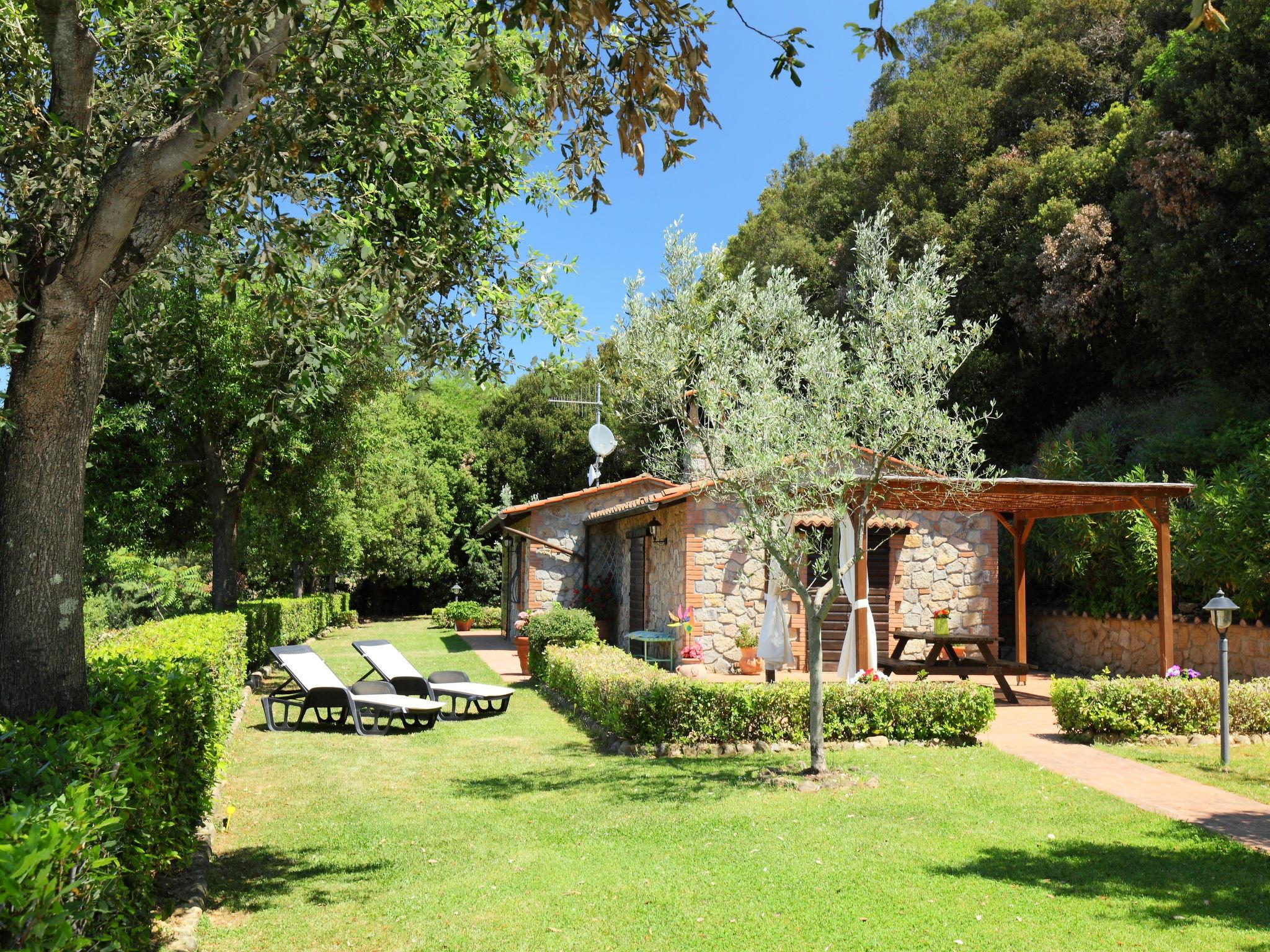 Foto 1 - Casa de 2 habitaciones en Roccastrada con jardín