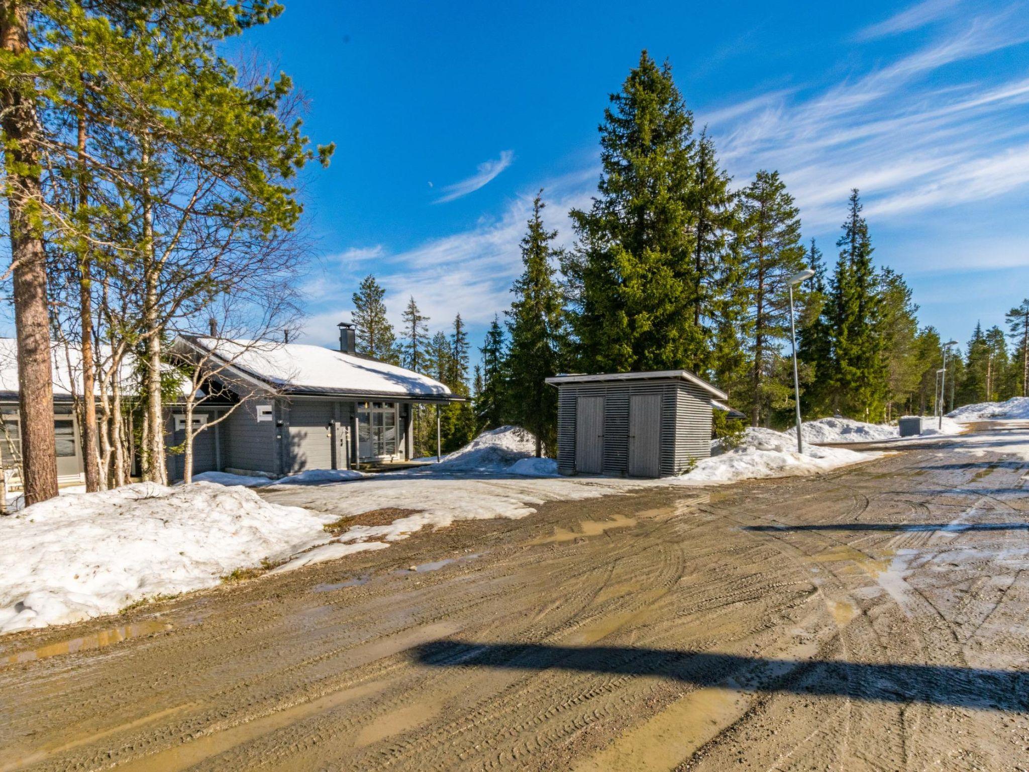 Foto 20 - Casa con 1 camera da letto a Kuusamo con sauna e vista sulle montagne