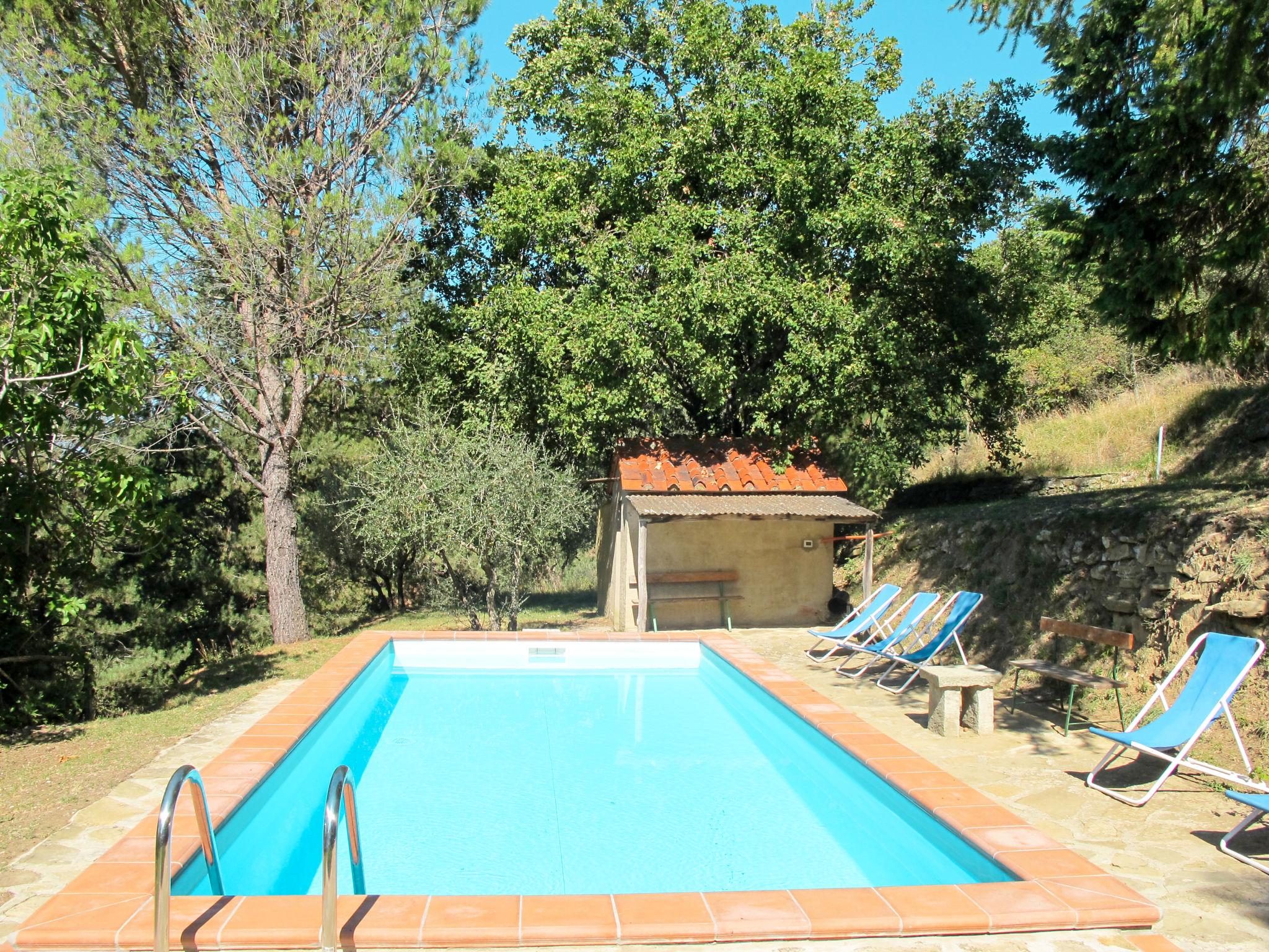 Foto 17 - Apartamento em Castelfranco Piandiscò com piscina e jardim