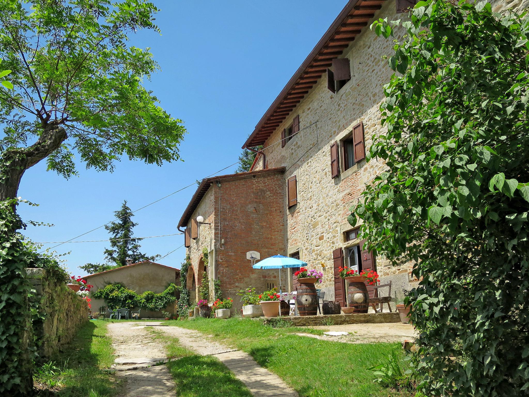 Foto 14 - Haus mit 1 Schlafzimmer in Castelfranco Piandiscò mit schwimmbad und garten