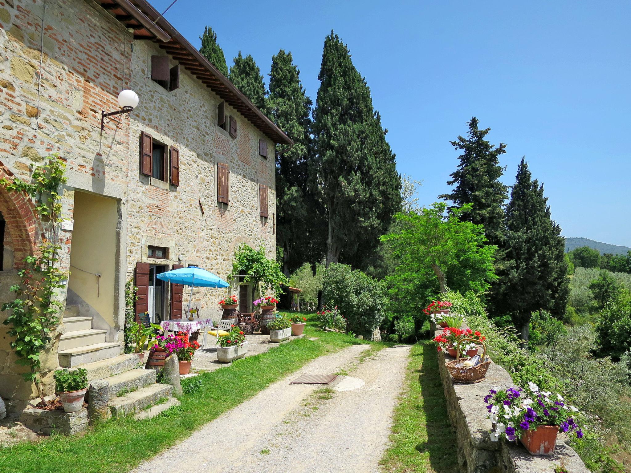 Foto 3 - Apartamento de 1 quarto em Castelfranco Piandiscò com piscina e jardim