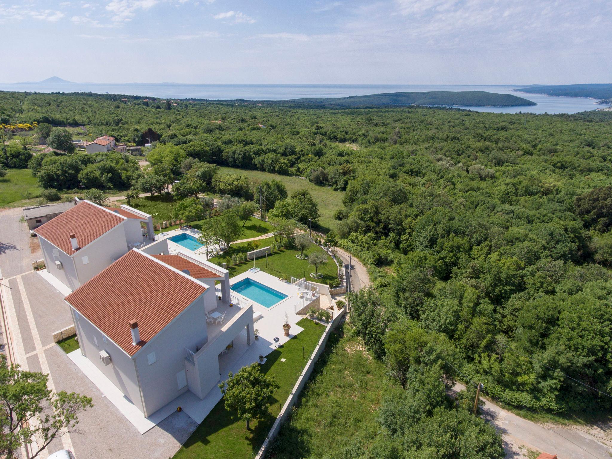 Foto 17 - Casa de 4 quartos em Raša com piscina privada e jardim