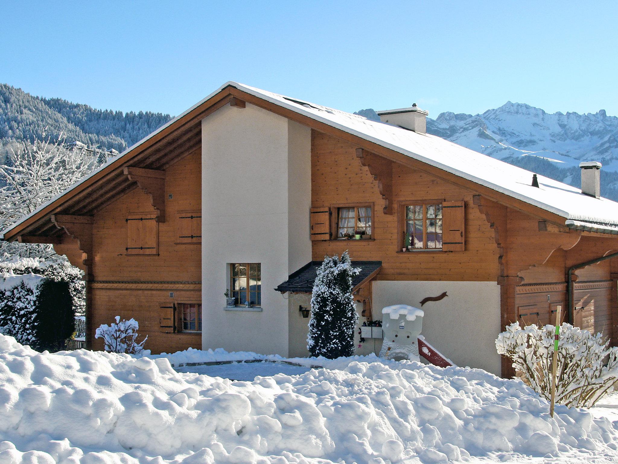 Photo 24 - Appartement de 2 chambres à Ollon avec vues sur la montagne