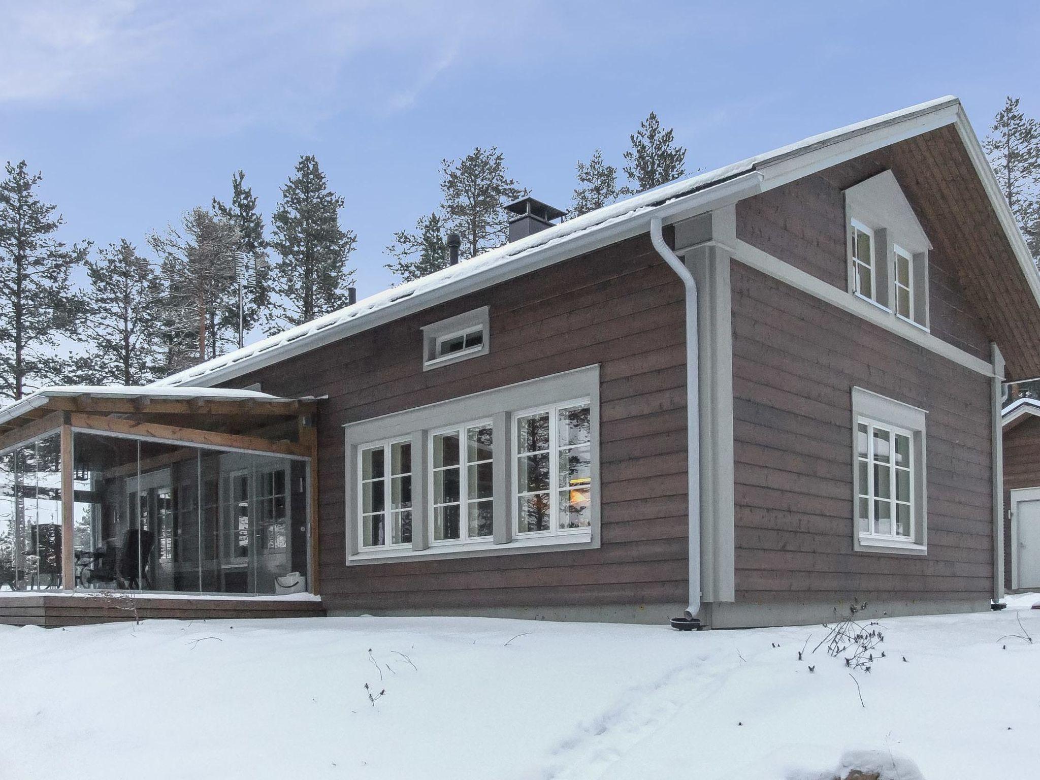 Foto 4 - Haus mit 3 Schlafzimmern in Kuusamo mit sauna und blick auf die berge