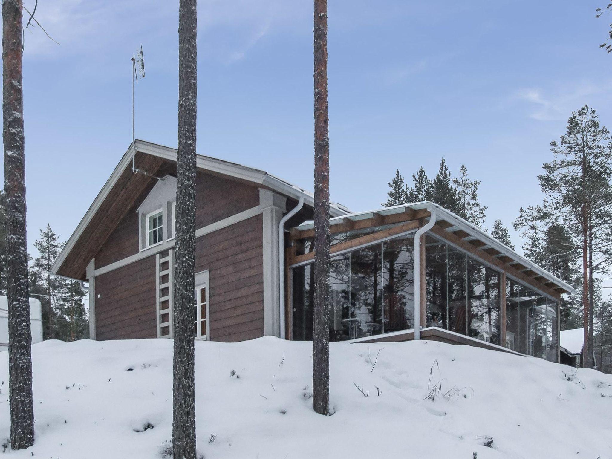 Foto 5 - Casa de 3 habitaciones en Kuusamo con sauna y vistas a la montaña