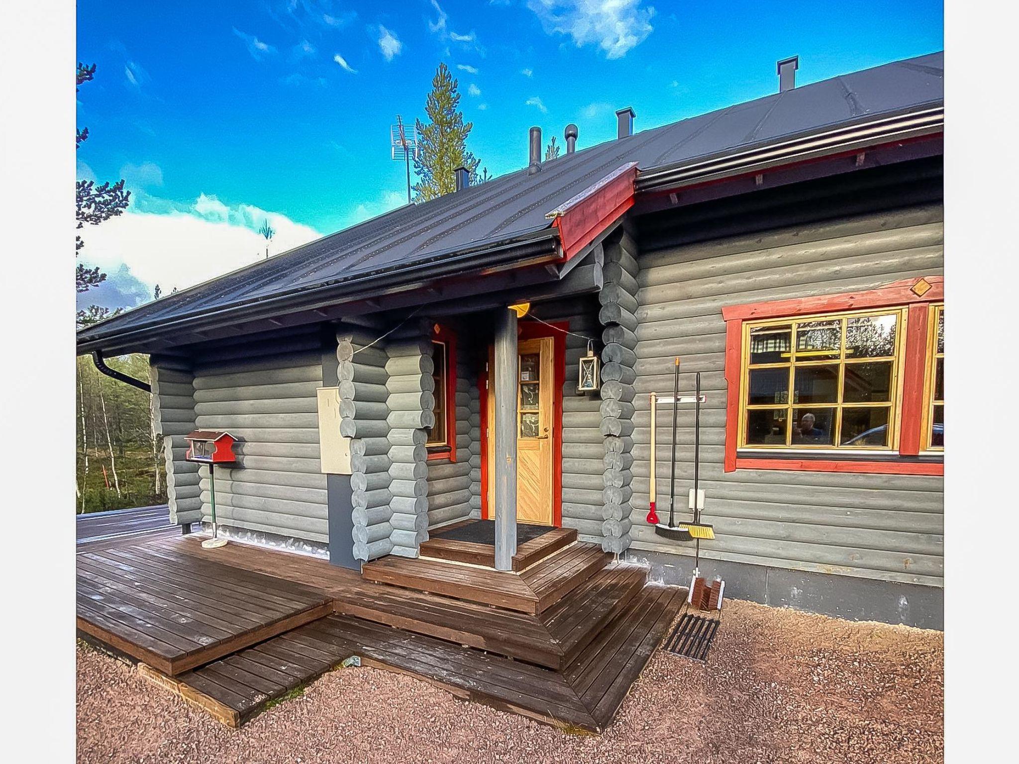 Foto 4 - Haus mit 1 Schlafzimmer in Sodankylä mit sauna und blick auf die berge