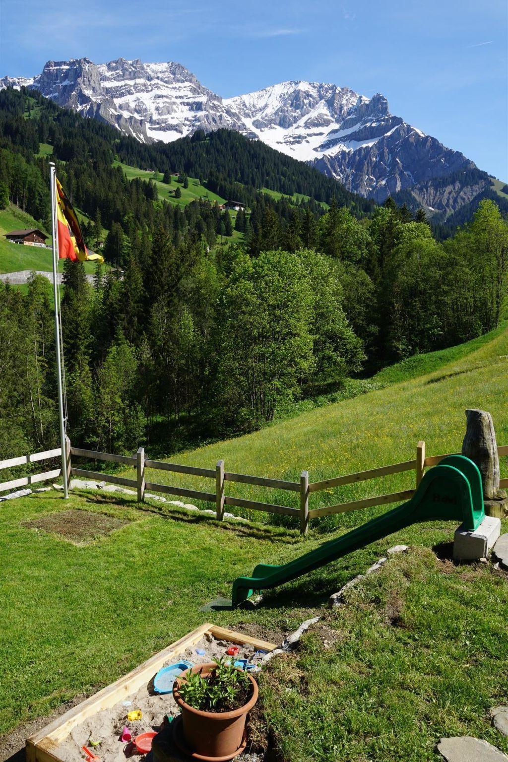 Photo 14 - Appartement de 3 chambres à Adelboden avec jardin