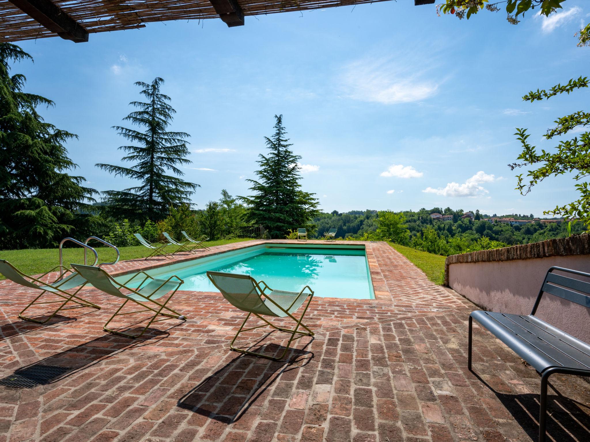 Foto 27 - Casa con 5 camere da letto a Soglio con piscina privata e giardino