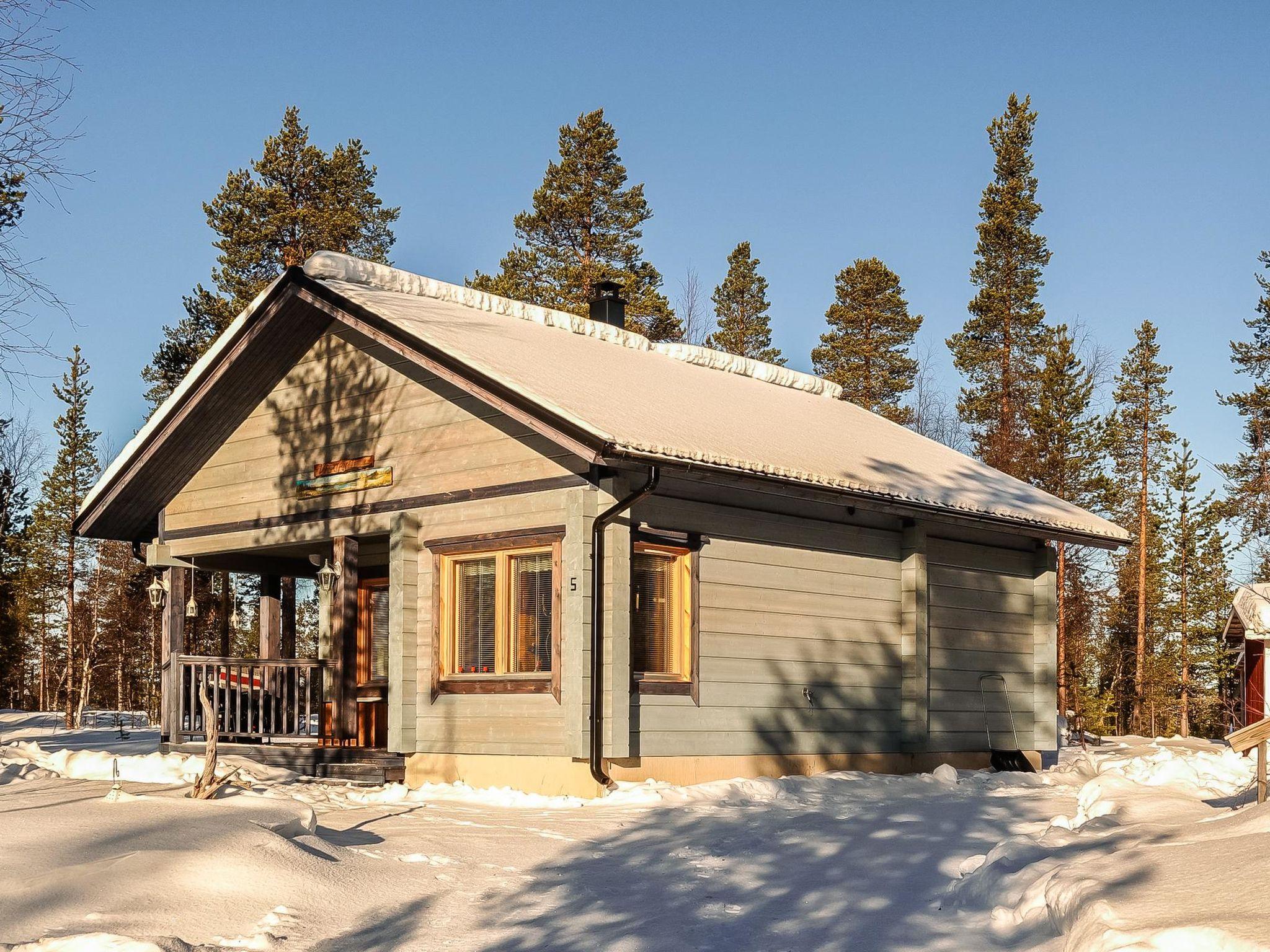 Foto 5 - Haus mit 1 Schlafzimmer in Inari mit sauna und blick auf die berge