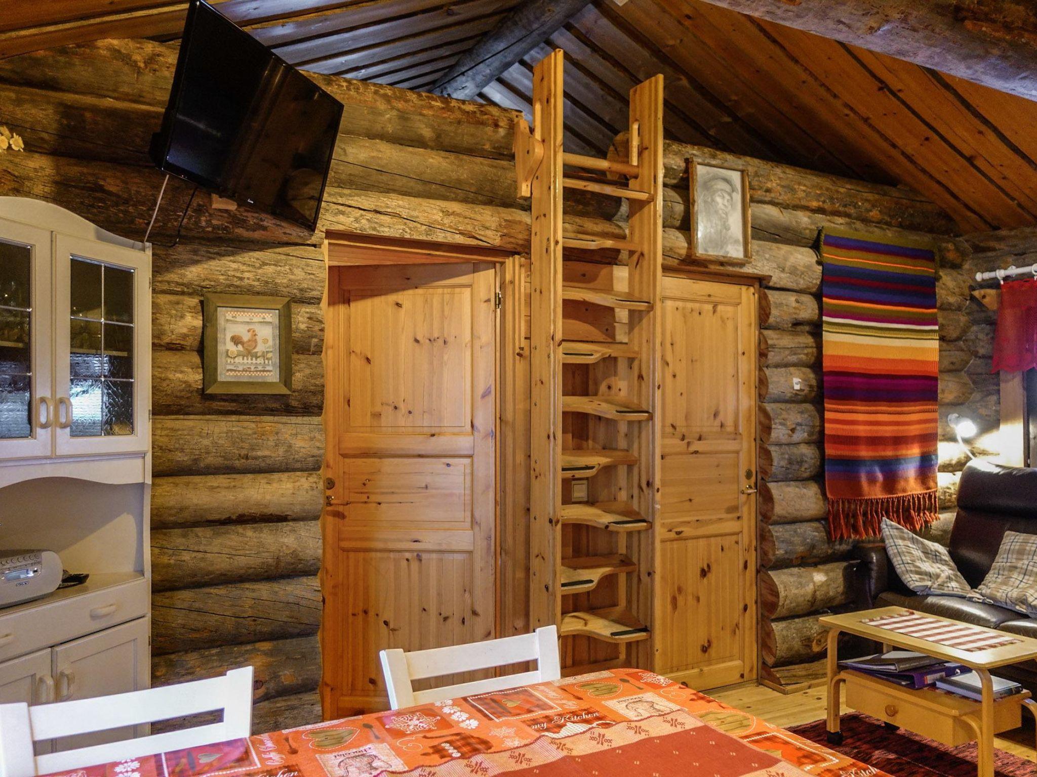 Foto 11 - Casa de 2 habitaciones en Sodankylä con sauna y vistas a la montaña