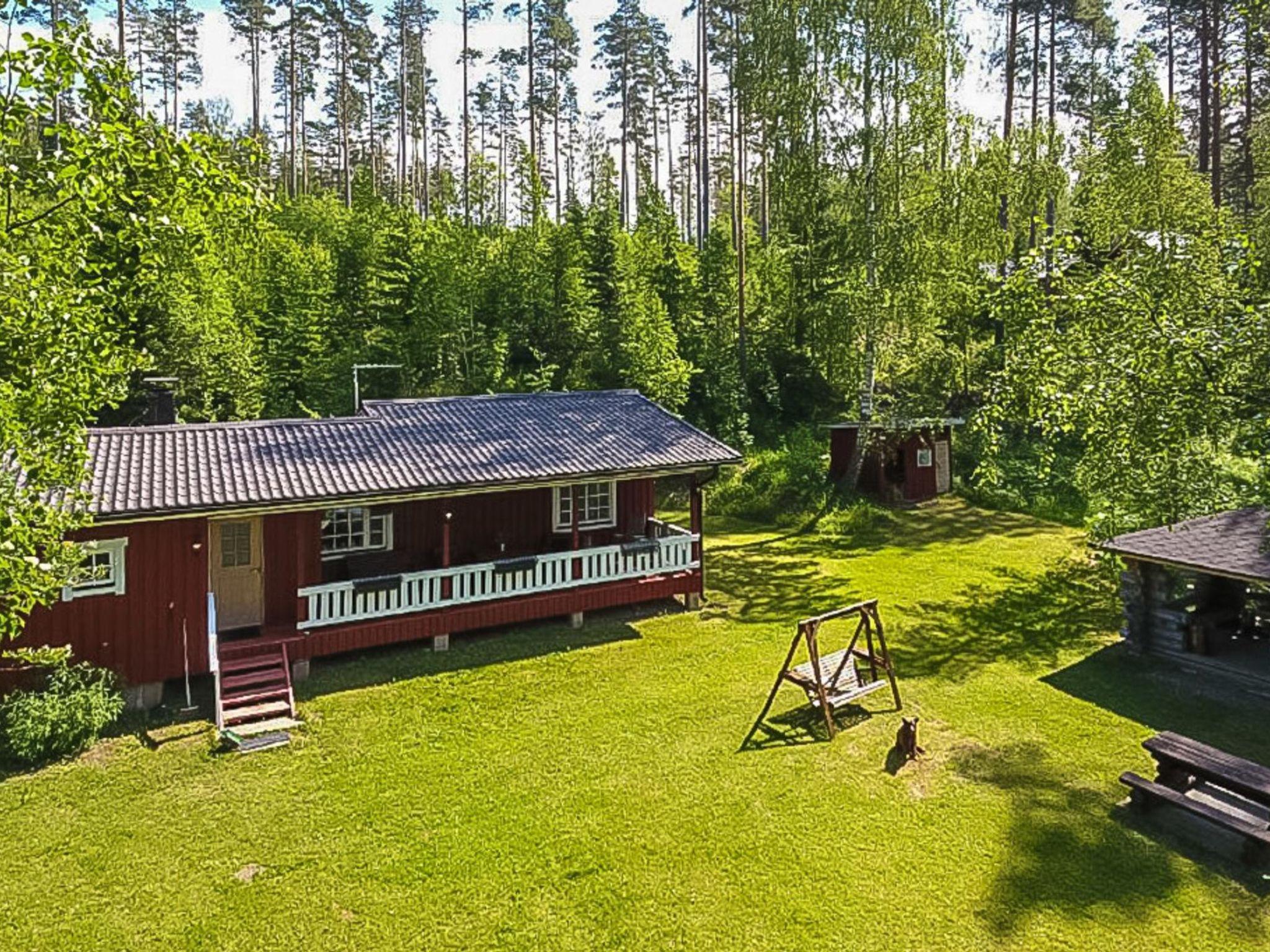 Foto 1 - Casa de 2 quartos em Hartola com sauna